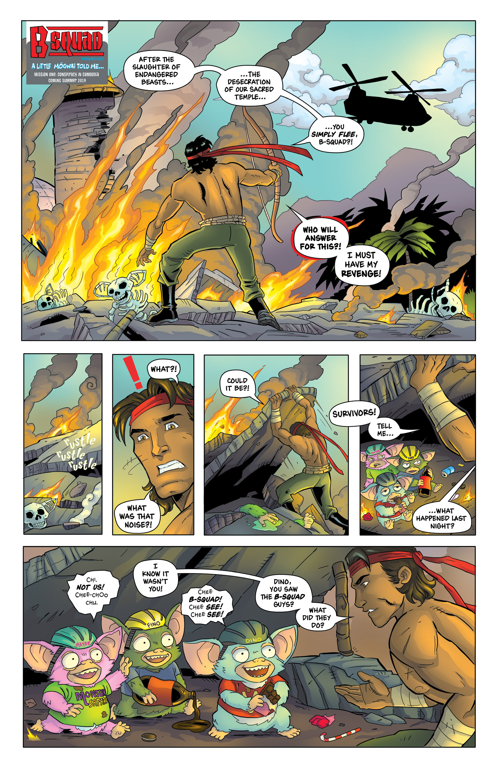 Read online Free Comic Book Day 2019 comic -  Issue # Starburns Presents - 28