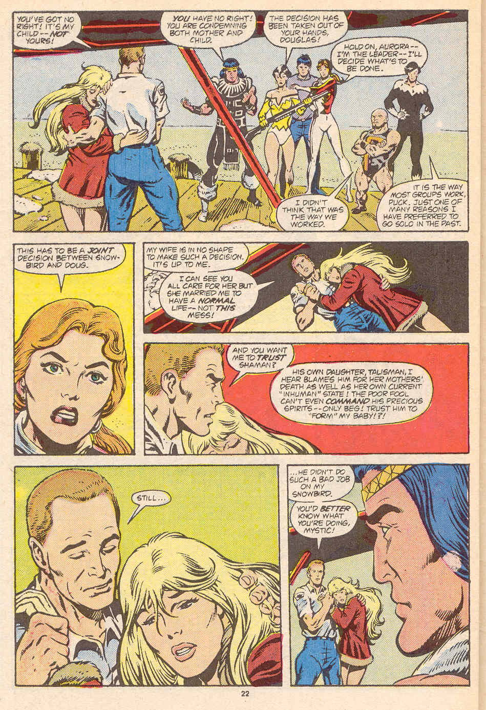 Read online Alpha Flight (1983) comic -  Issue #36 - 24
