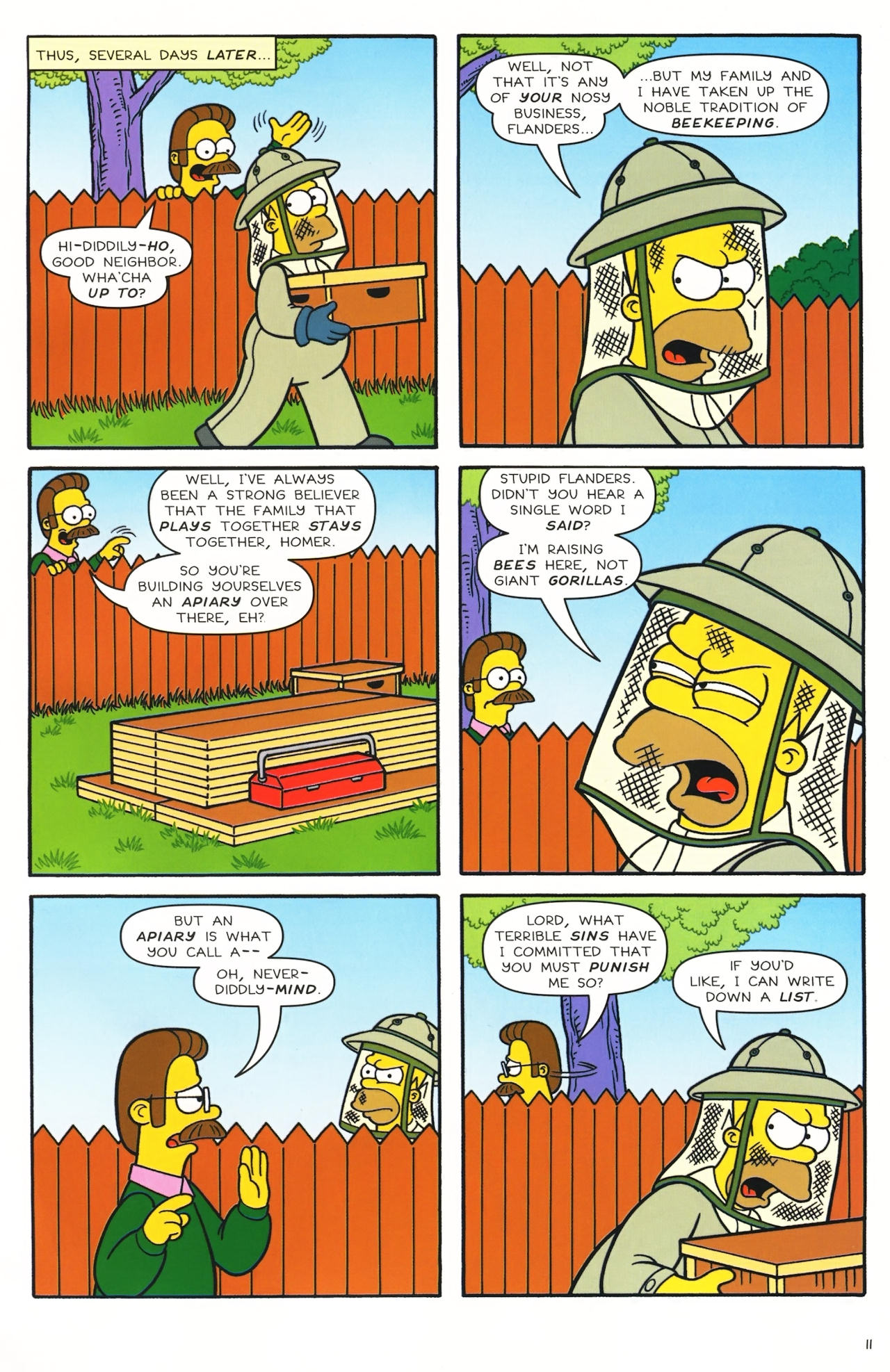 Read online Simpsons Comics comic -  Issue #154 - 13