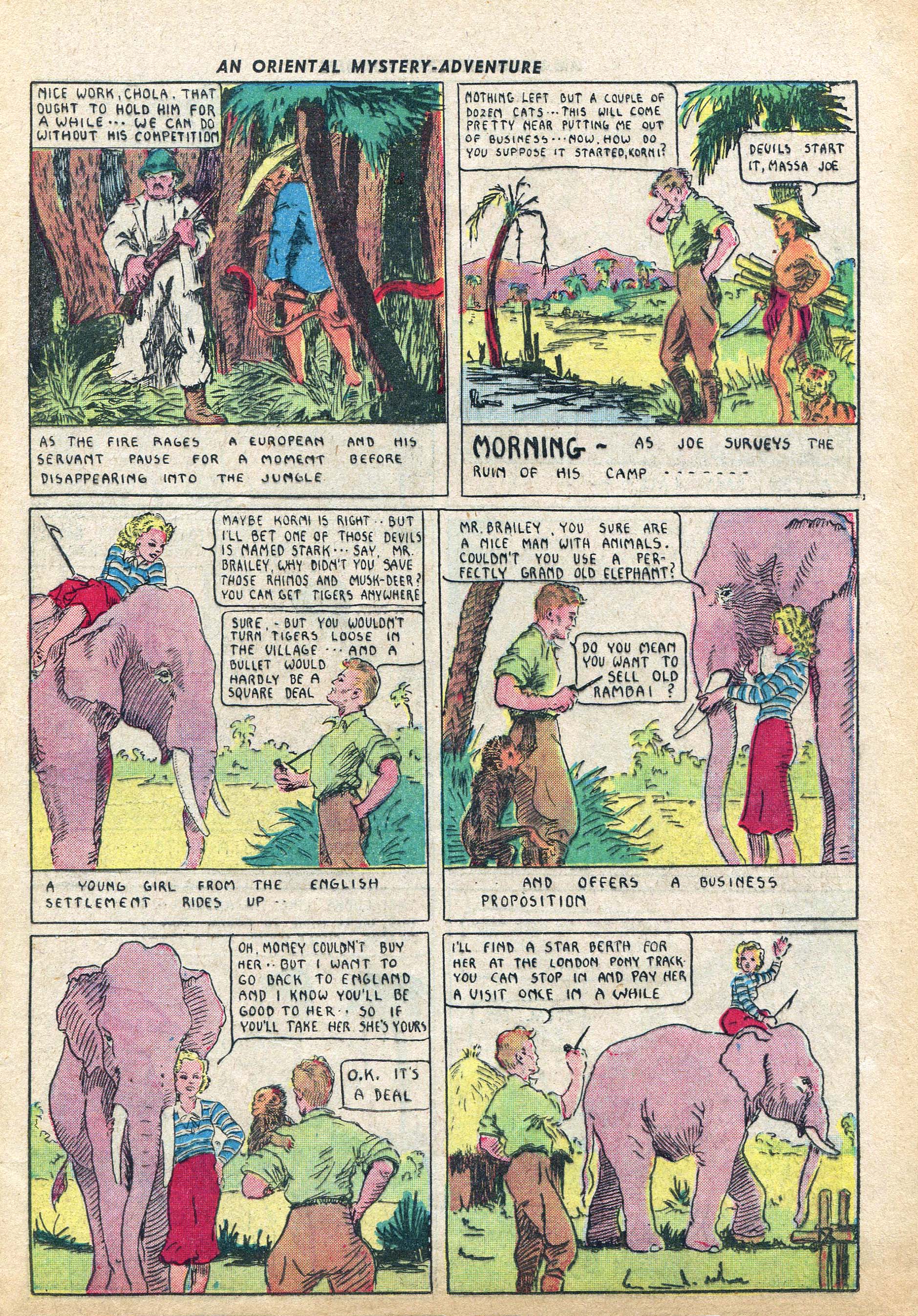 Read online Amazing Mystery Funnies comic -  Issue #2 - 8