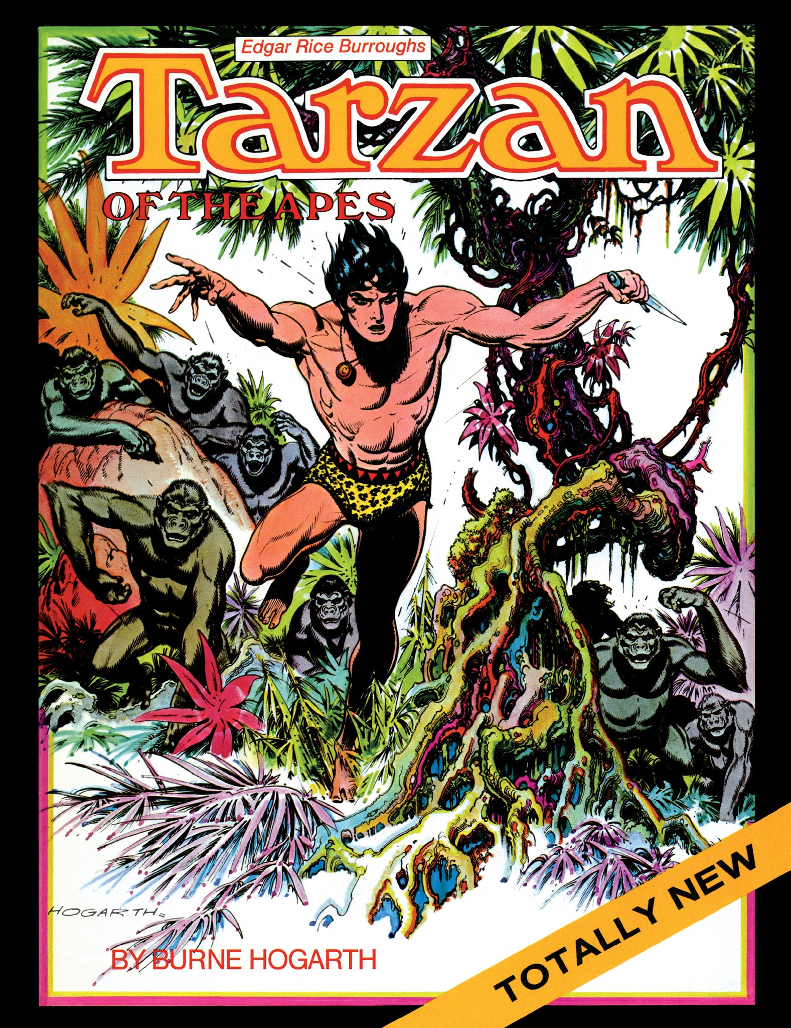 Read online Edgar Rice Burroughs' Tarzan: Burne Hogarth's Lord of the Jungle comic -  Issue # TPB - 9
