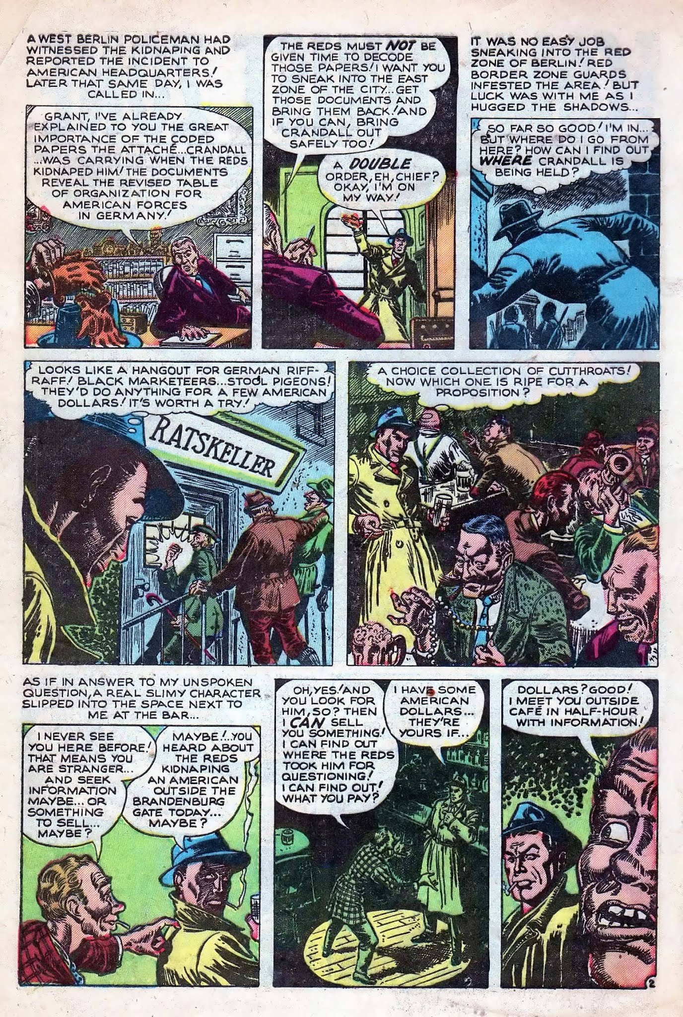 Read online Spy Cases comic -  Issue #18 - 4