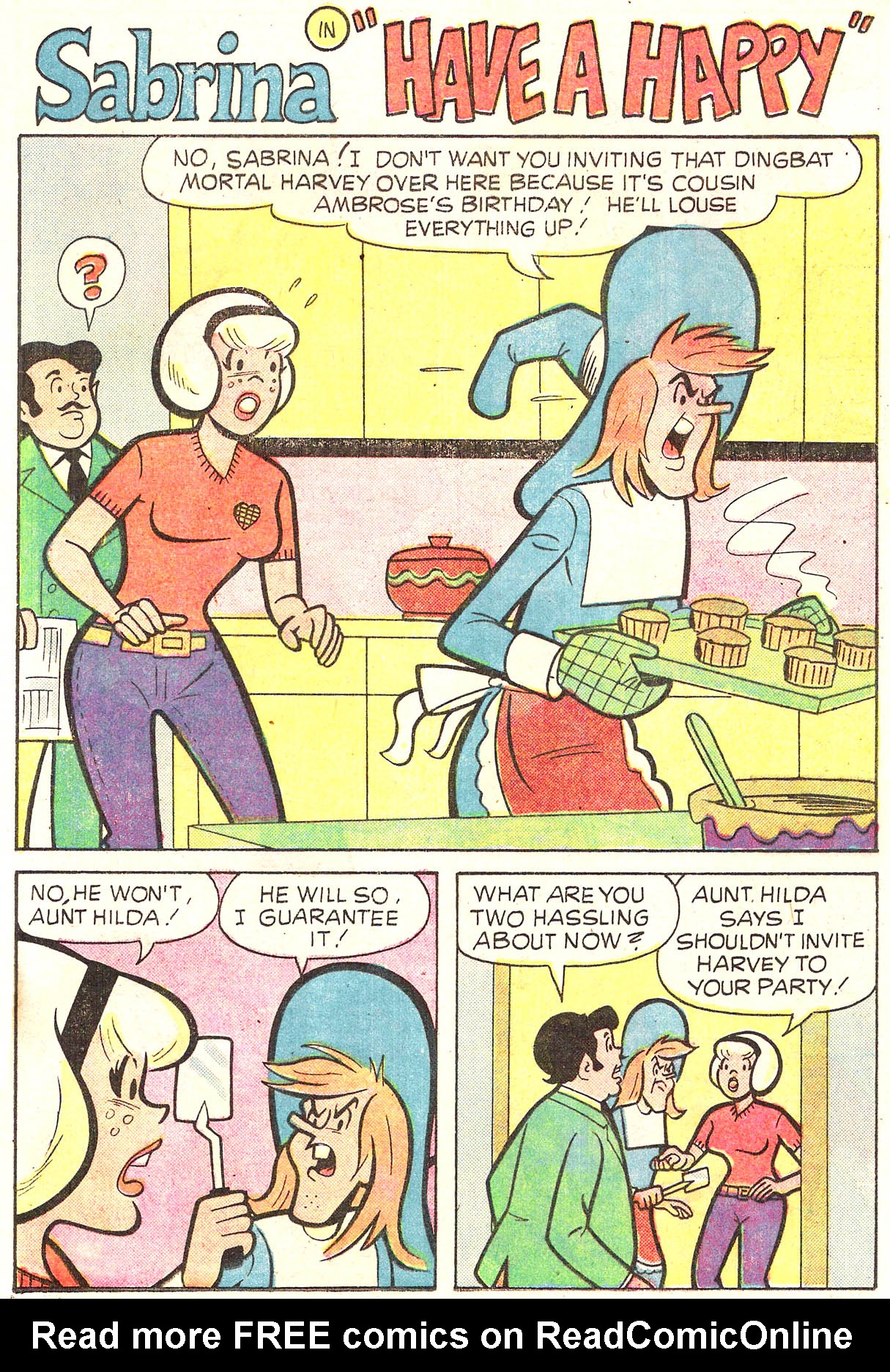 Read online Sabrina The Teenage Witch (1971) comic -  Issue #35 - 13