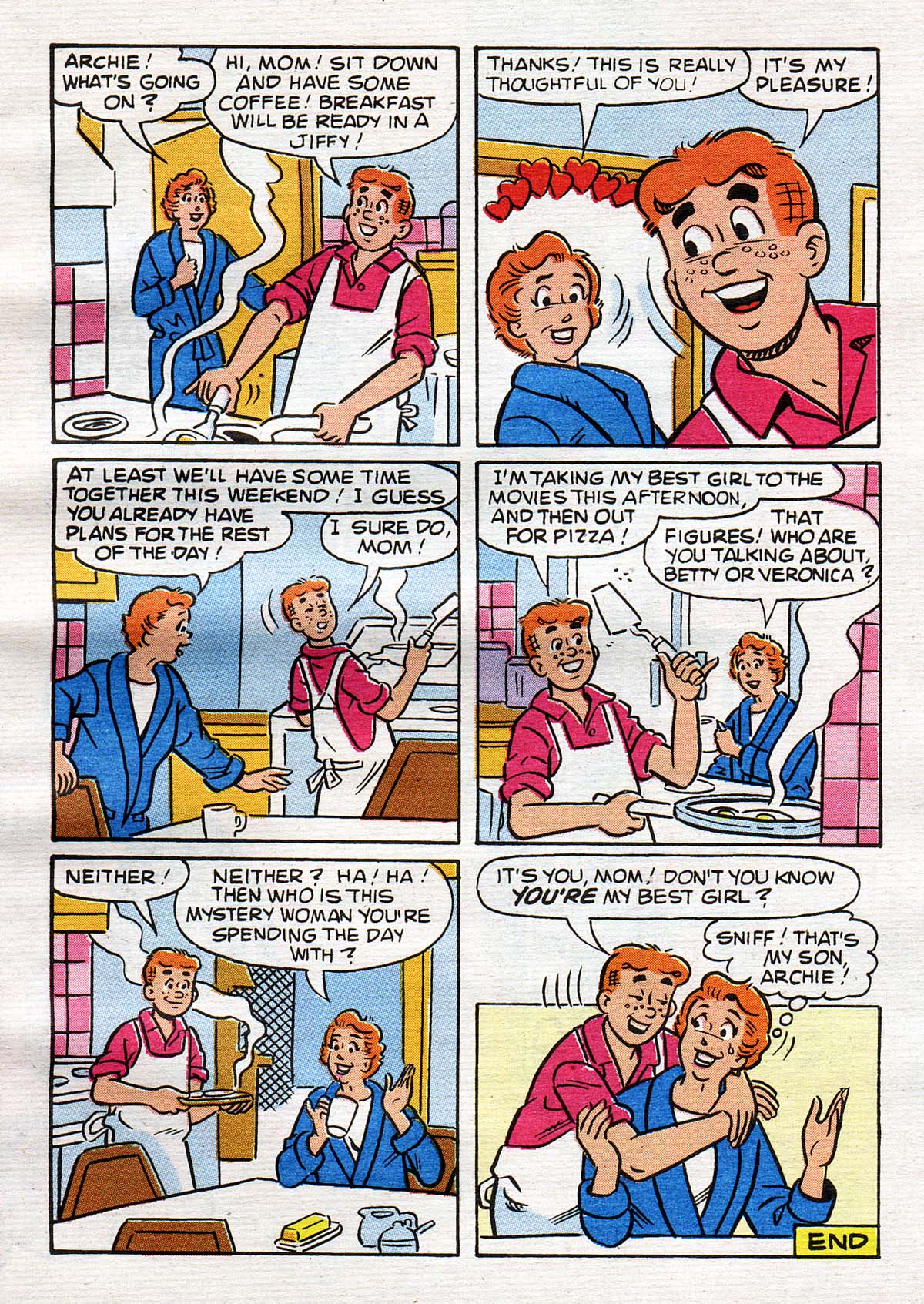Read online Archie Digest Magazine comic -  Issue #207 - 6