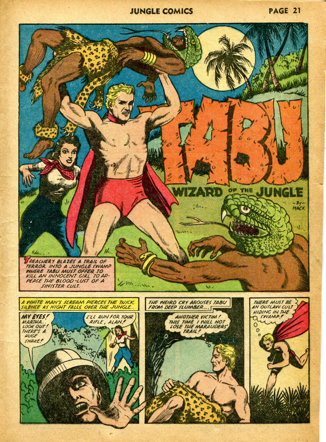 Read online Jungle Comics comic -  Issue #32 - 24