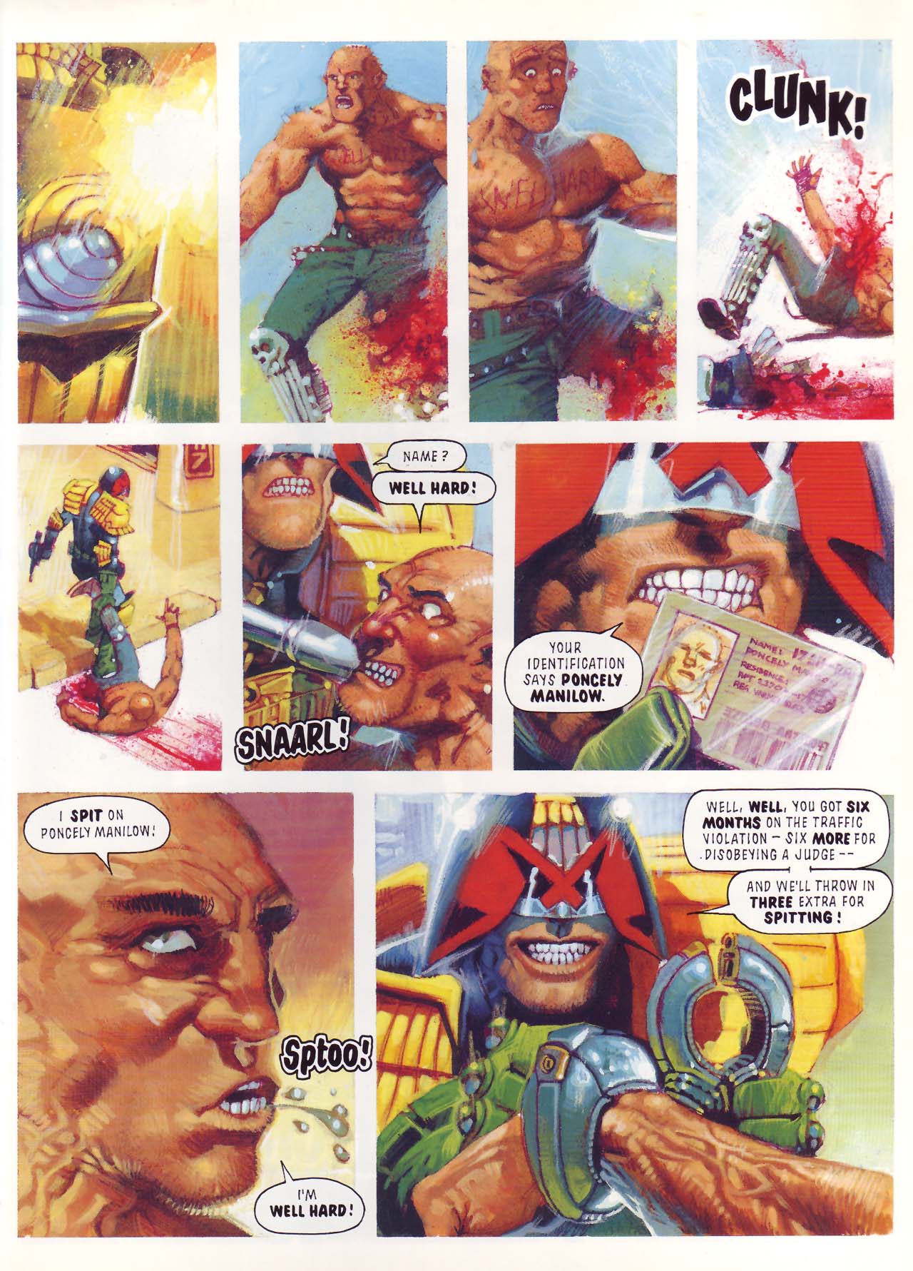 Read online Judge Dredd: Mechanismo comic -  Issue # TPB - 108