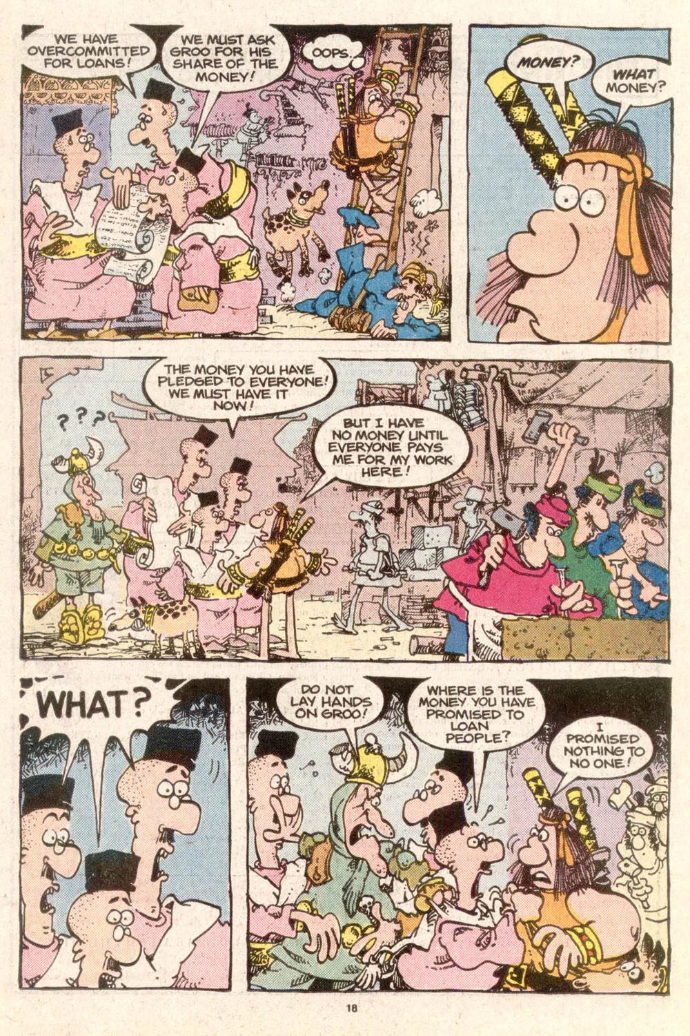 Read online Sergio Aragonés Groo the Wanderer comic -  Issue #32 - 18