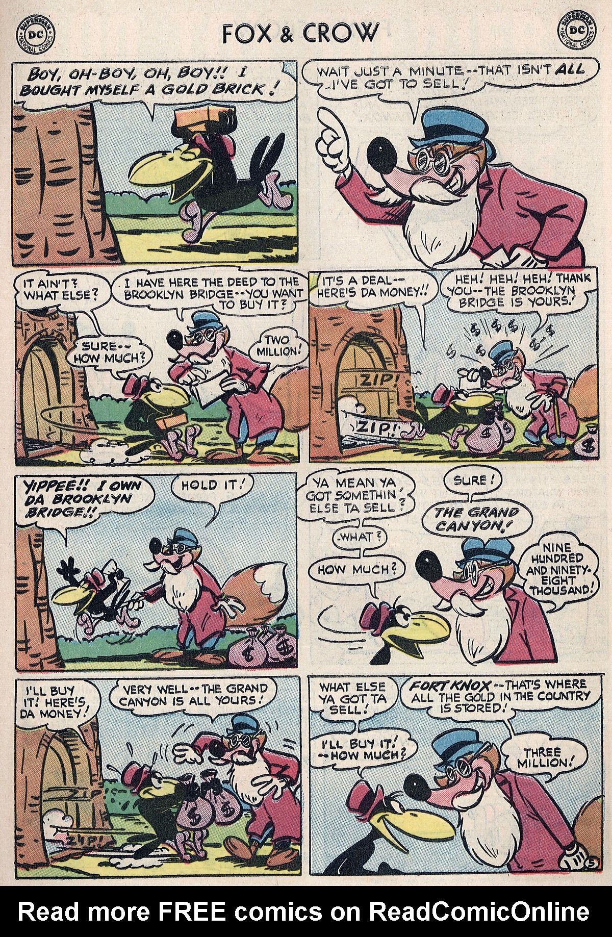 Read online The Fox and the Crow comic -  Issue #43 - 7