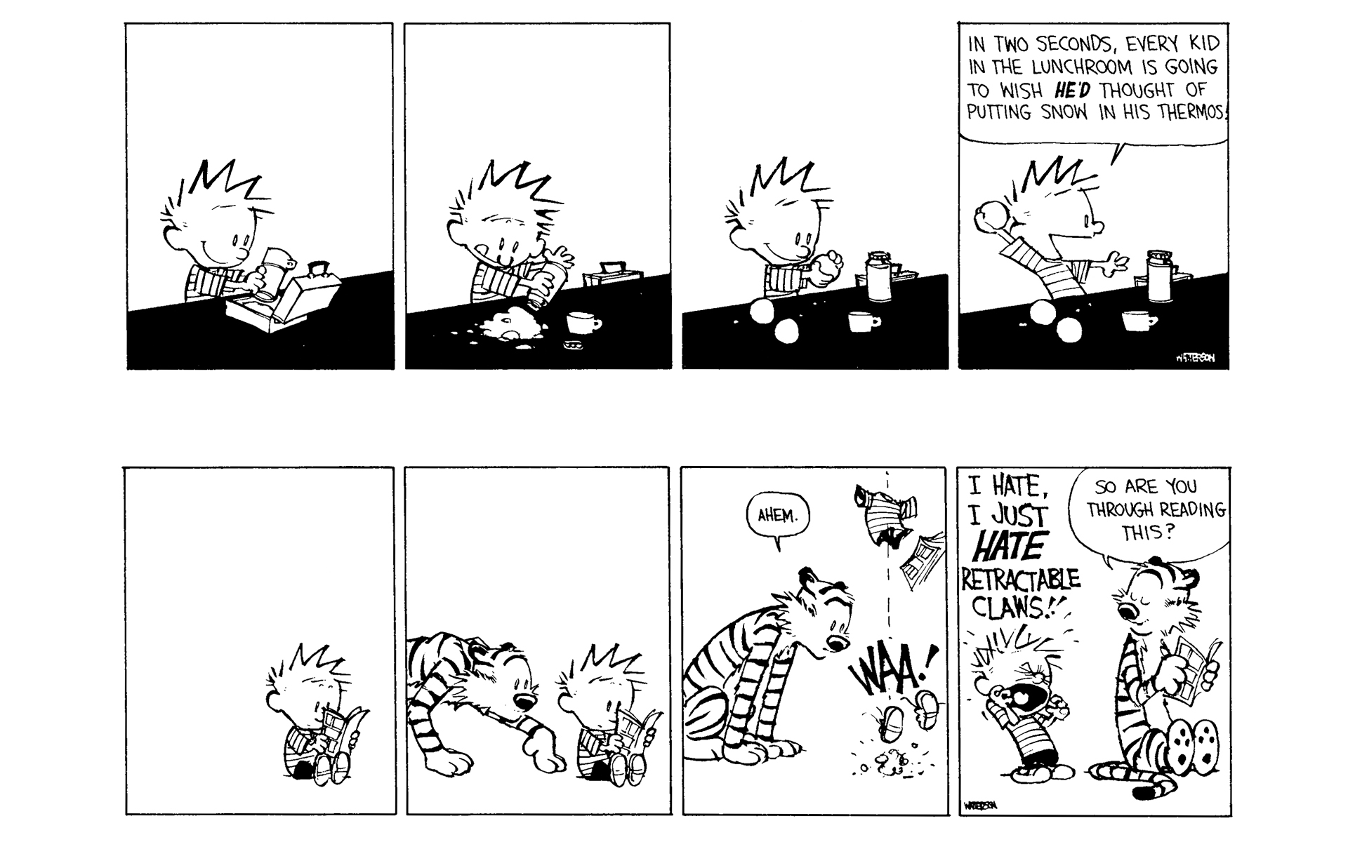 Read online Calvin and Hobbes comic -  Issue #10 - 143
