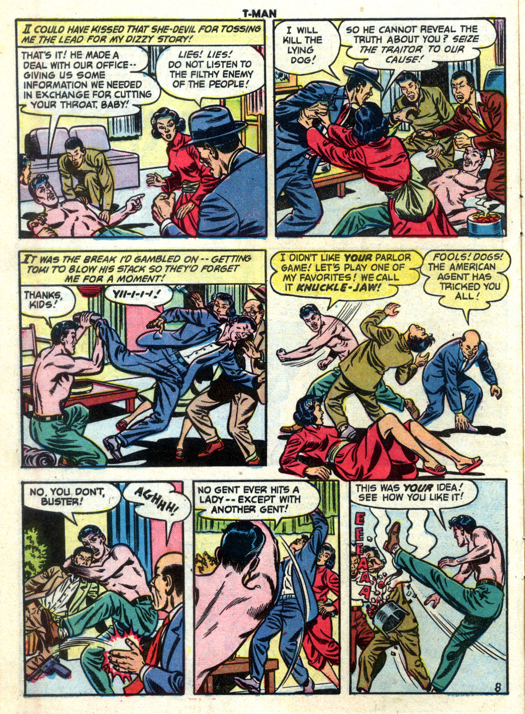 Read online T-Man: World Wide Trouble Shooter comic -  Issue #12 - 10