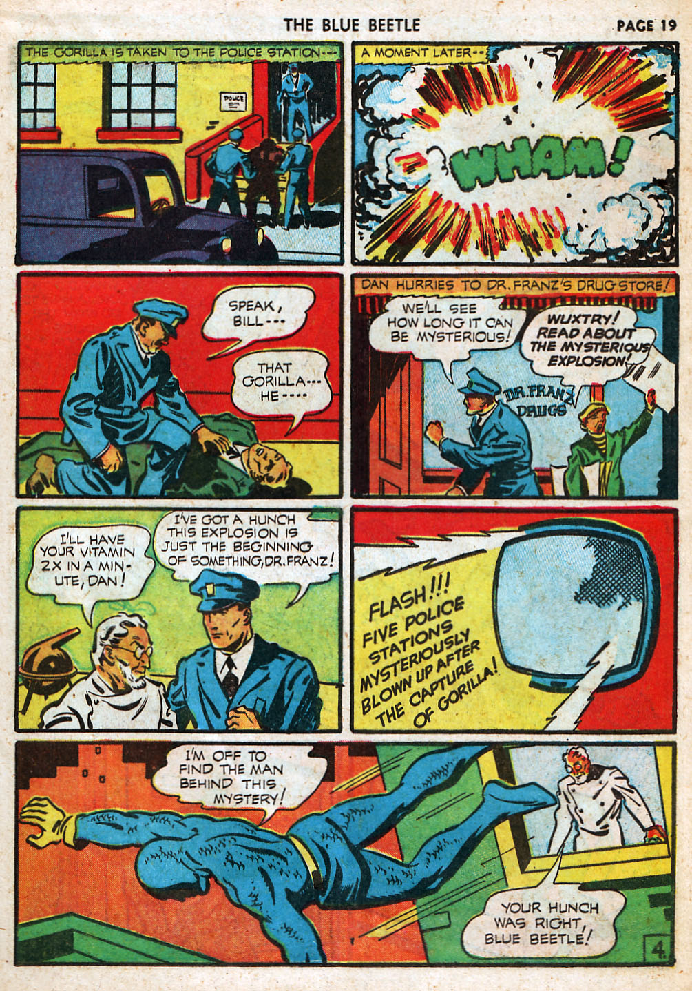 Read online The Blue Beetle comic -  Issue #8 - 21