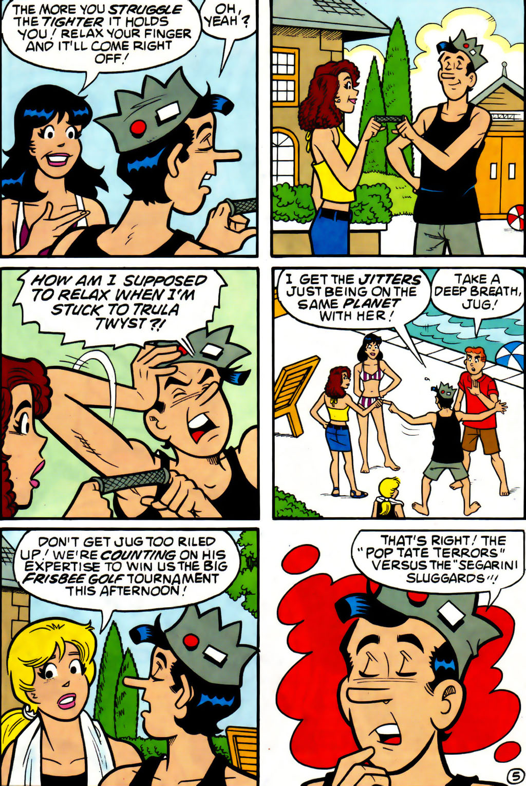 Read online Archie's Pal Jughead Comics comic -  Issue #153 - 6