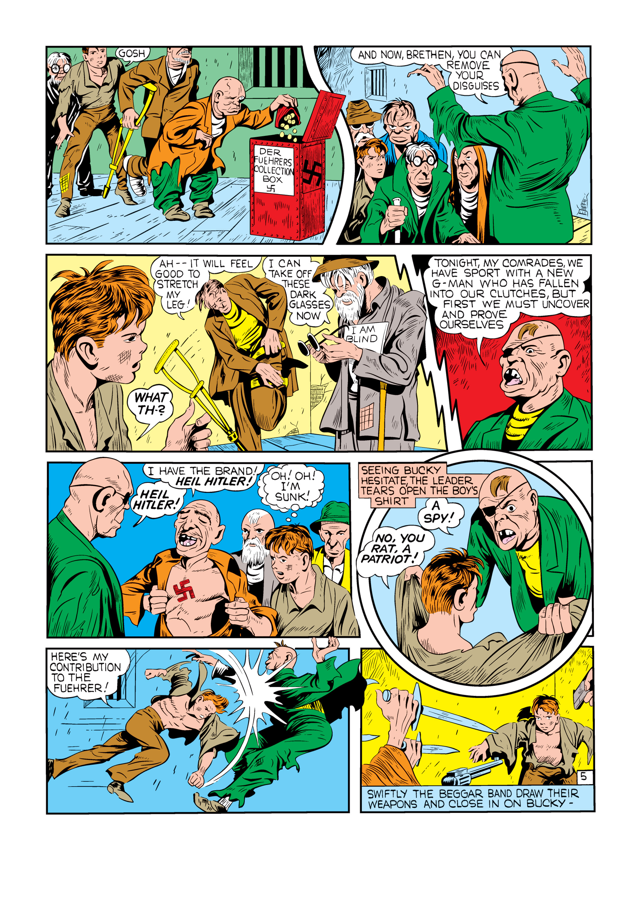 Read online Marvel Masterworks: Golden Age Captain America comic -  Issue # TPB 1 (Part 3) - 15