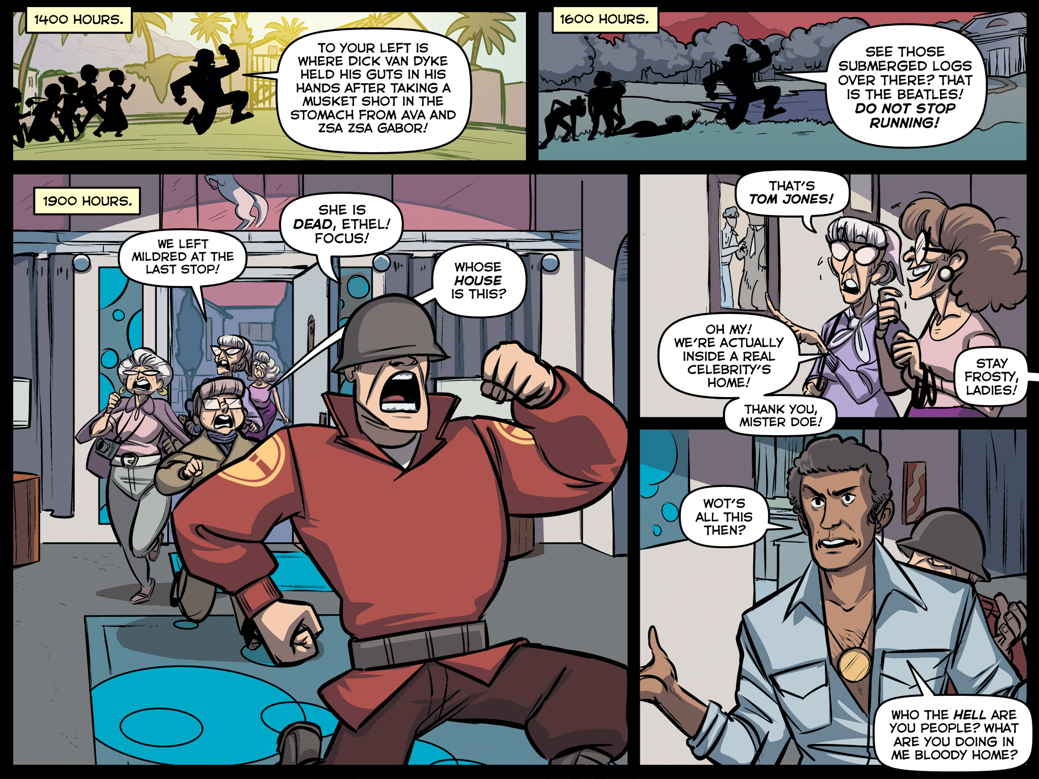Read online Team Fortress 2 comic -  Issue #1 - 39