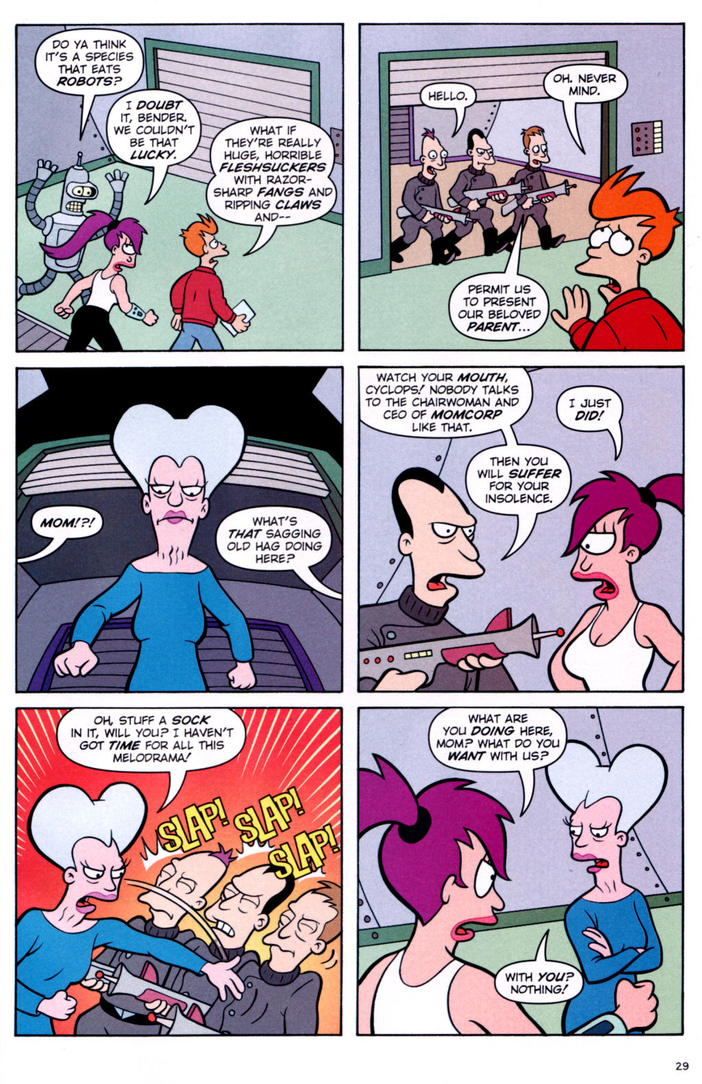 Read online Futurama Comics comic -  Issue #30 - 24