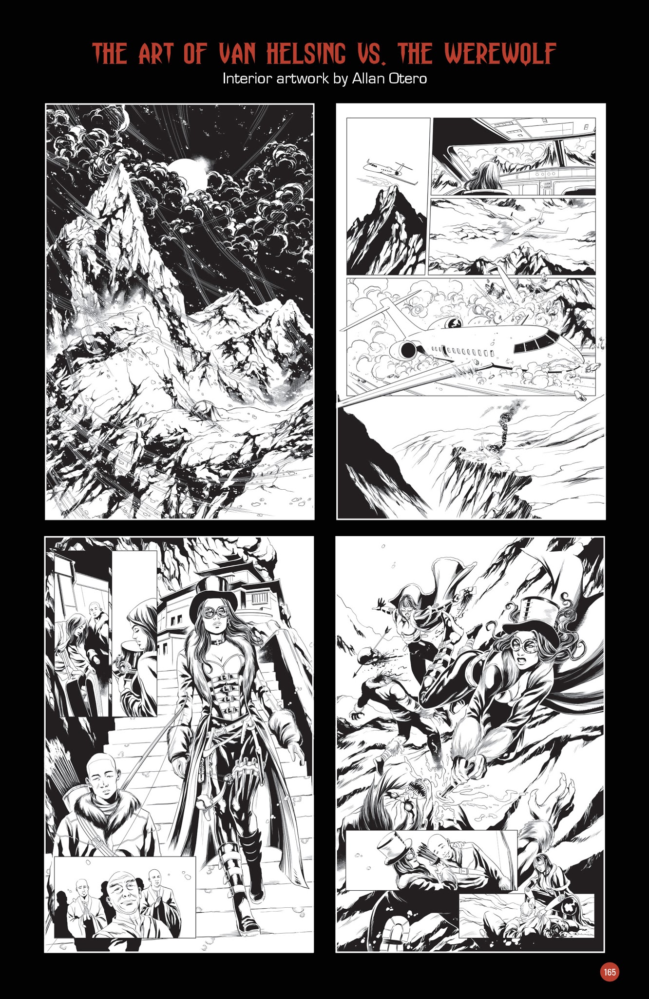 Read online Van Helsing vs. Werewolf comic -  Issue # _TPB 1 - 165