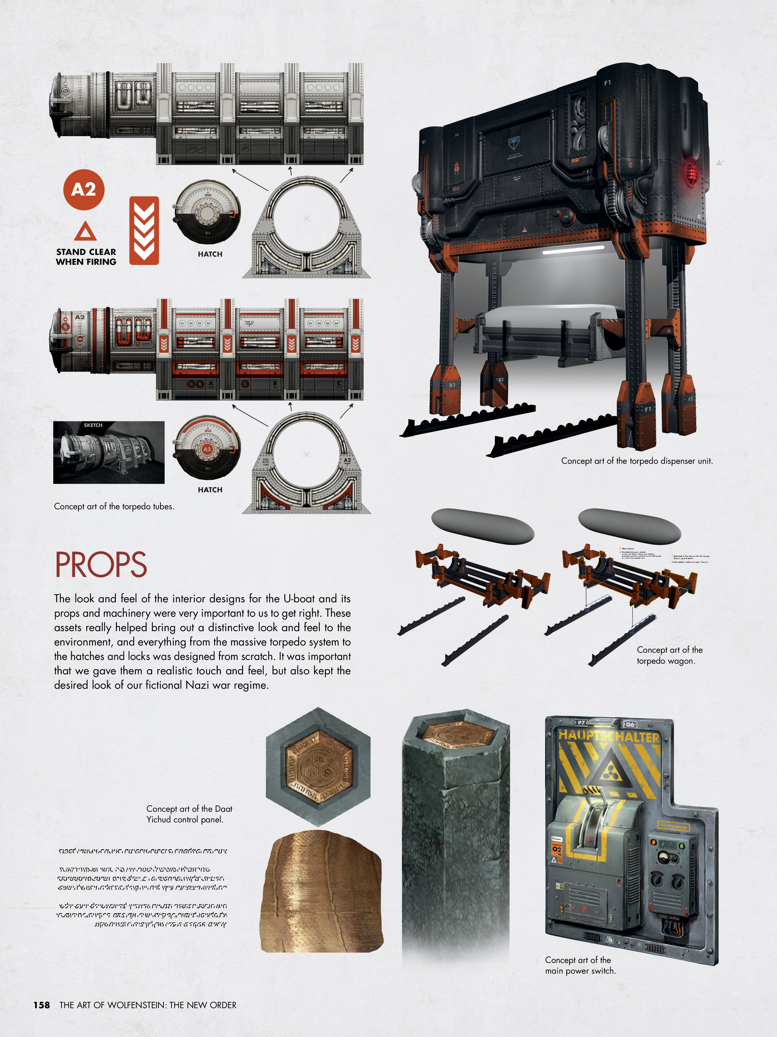 Read online The Art of Wolfenstein: The New Order comic -  Issue # TPB (Part 2) - 45