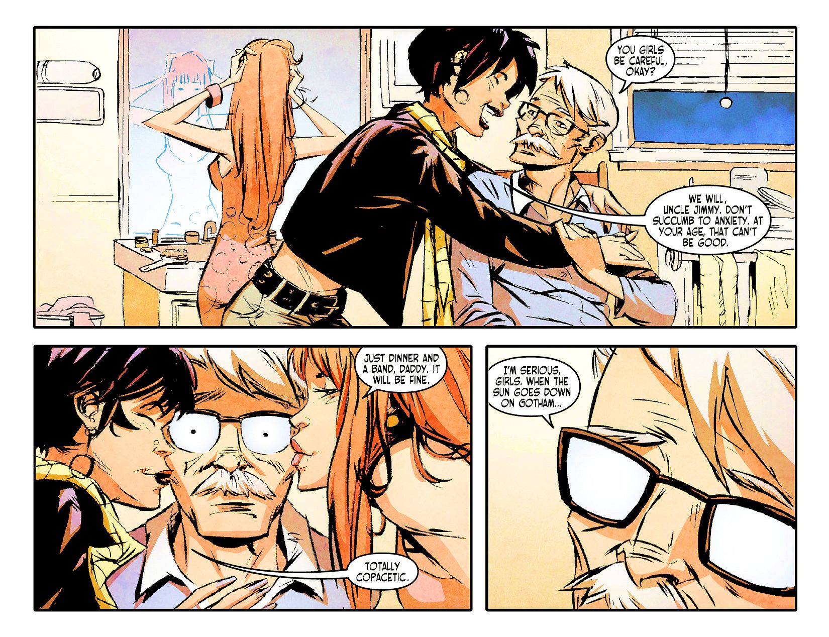 Read online Ame-Comi: Batgirl comic -  Issue #1 - 6