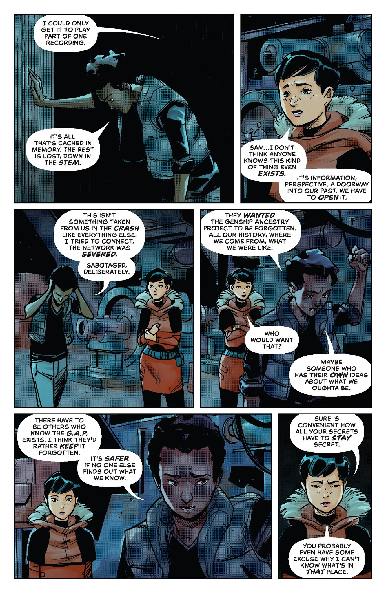 Read online Outpost Zero comic -  Issue #4 - 11
