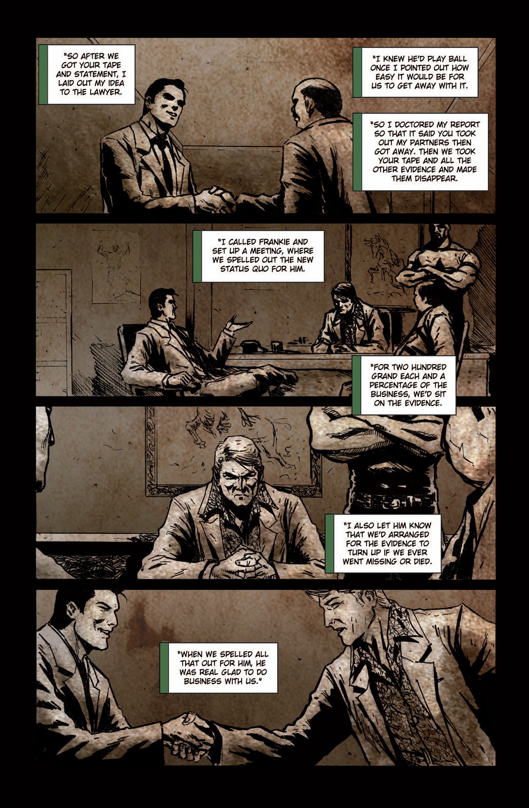Read online Arcana Studios Presents Swerve comic -  Issue #6 - 17