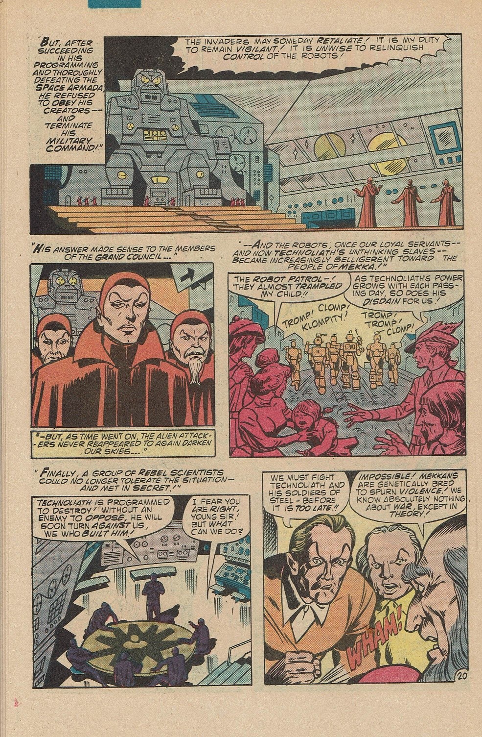 Read online ManTech Robot Warriors comic -  Issue #2 - 30