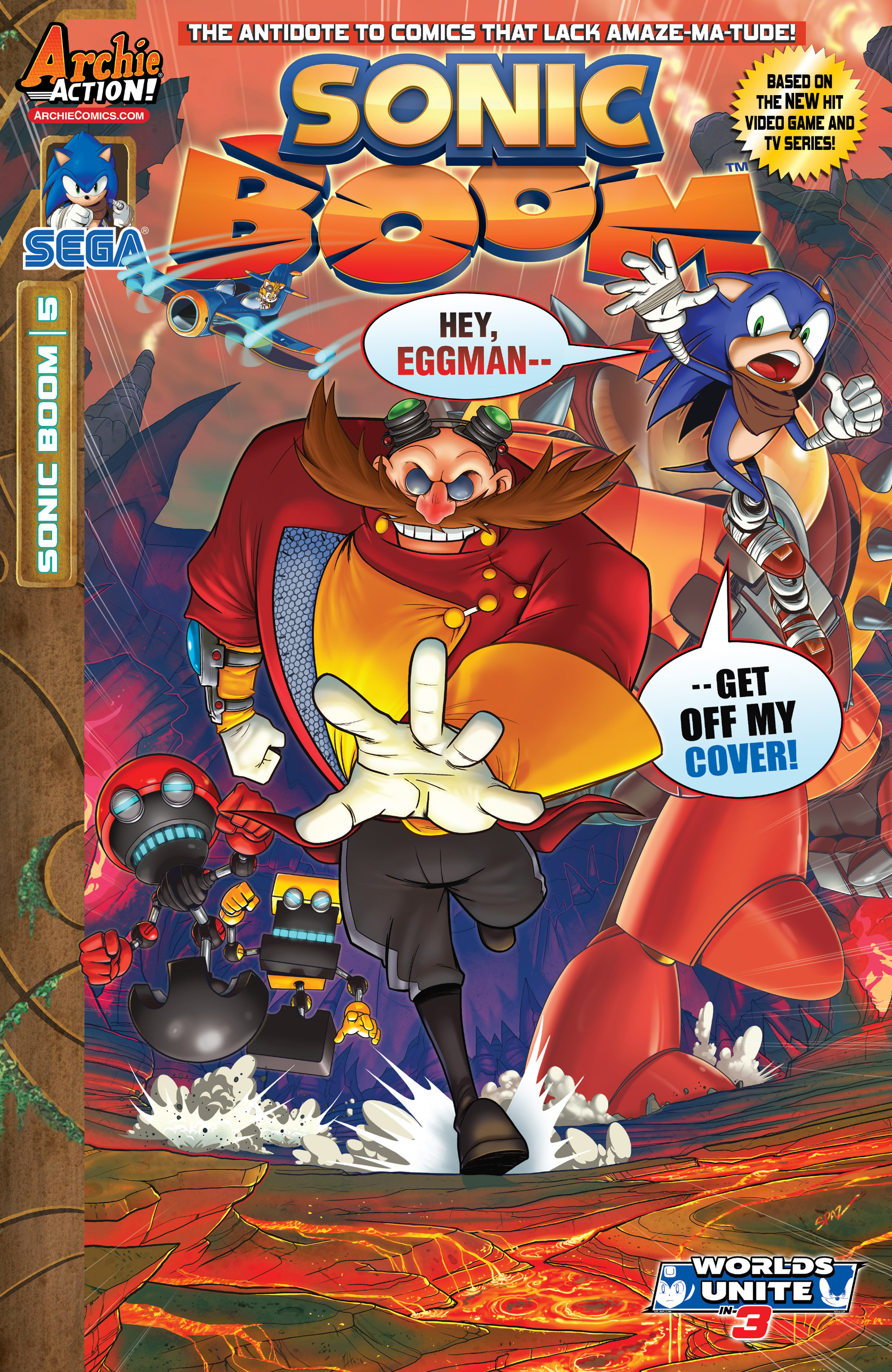 Read online Sonic Boom comic -  Issue #5 - 1
