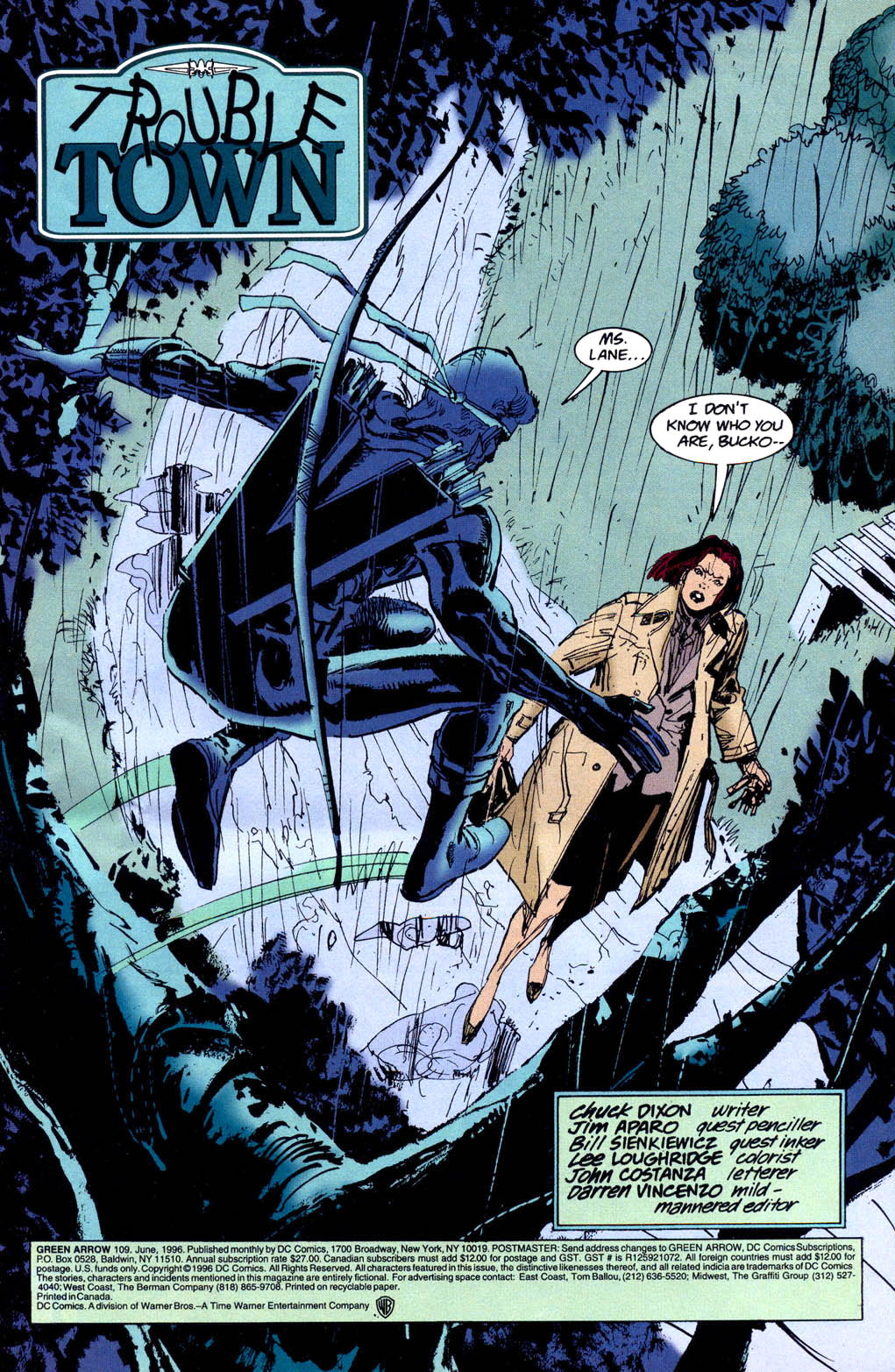 Read online Green Arrow (1988) comic -  Issue #109 - 2