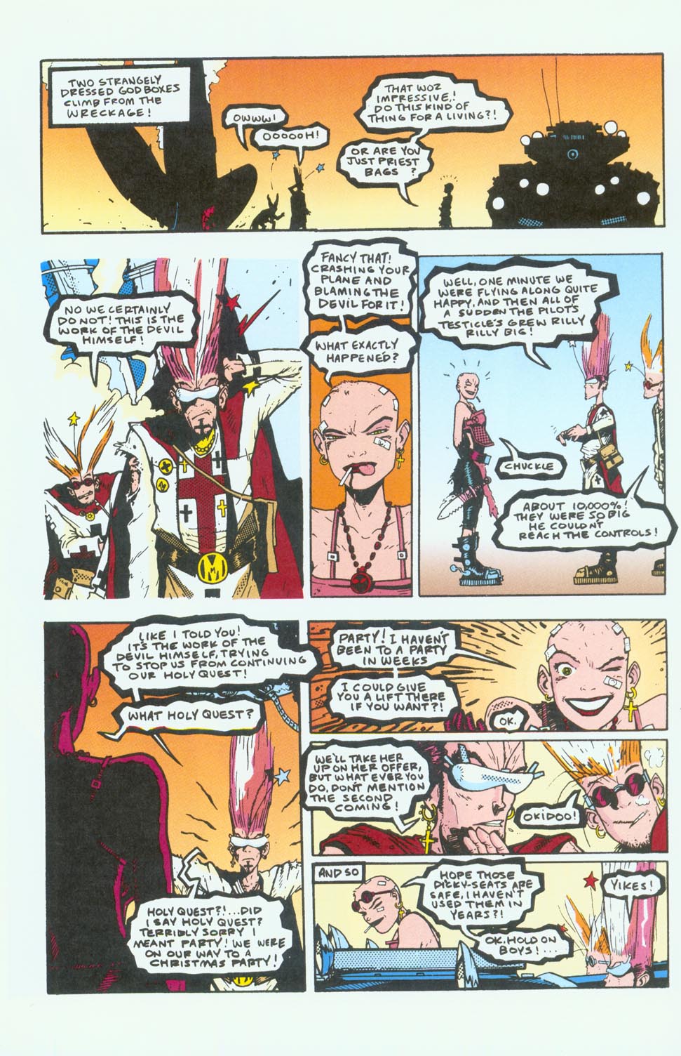 Read online Hewlett and Martin's Tank Girl comic -  Issue # TPB - 22