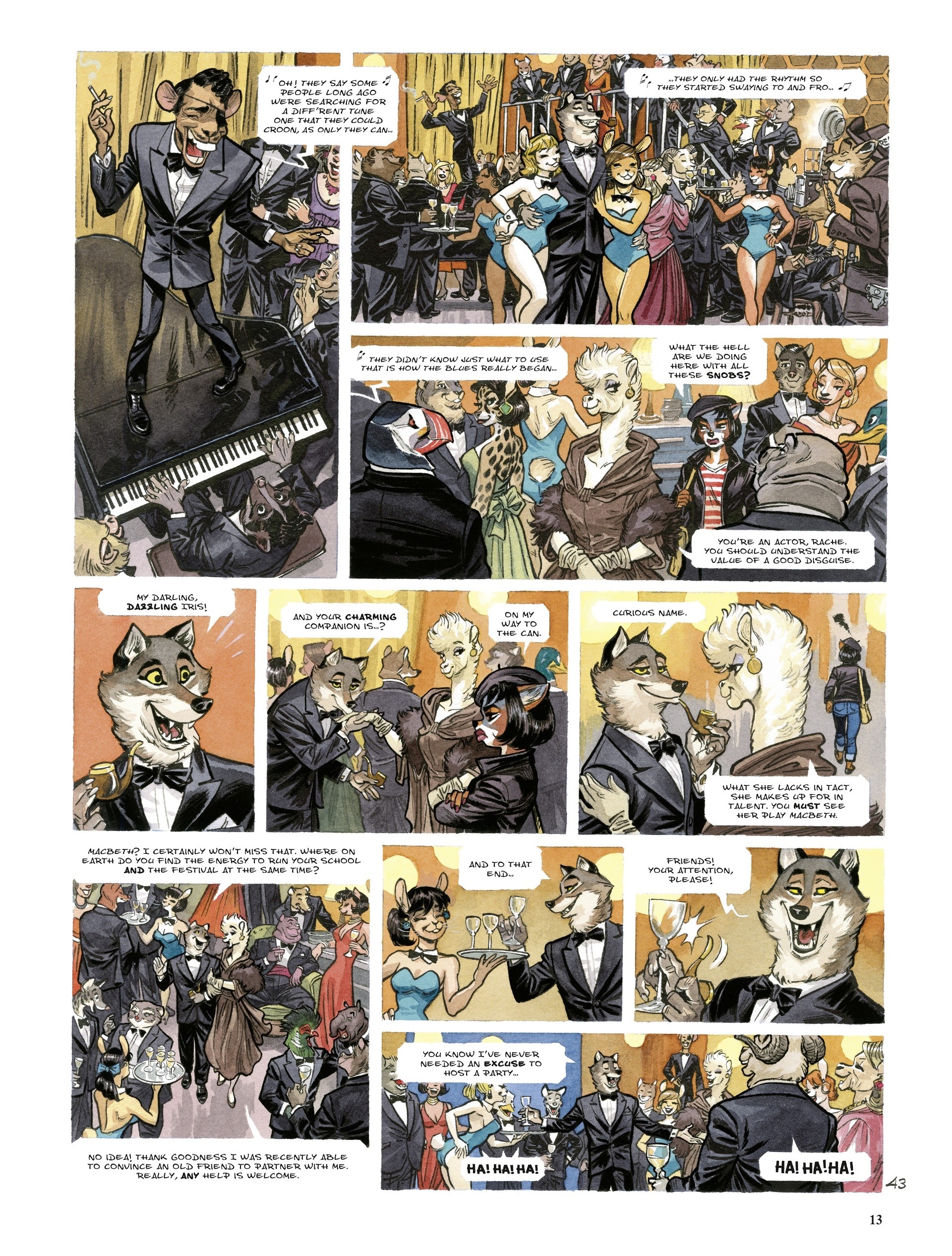 Read online Blacksad: They All Fall Down comic -  Issue #2 - 13