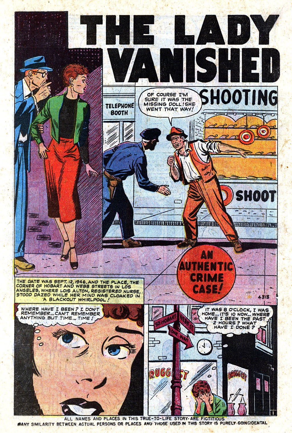 Read online Crime Cases Comics (1950) comic -  Issue #25 - 11