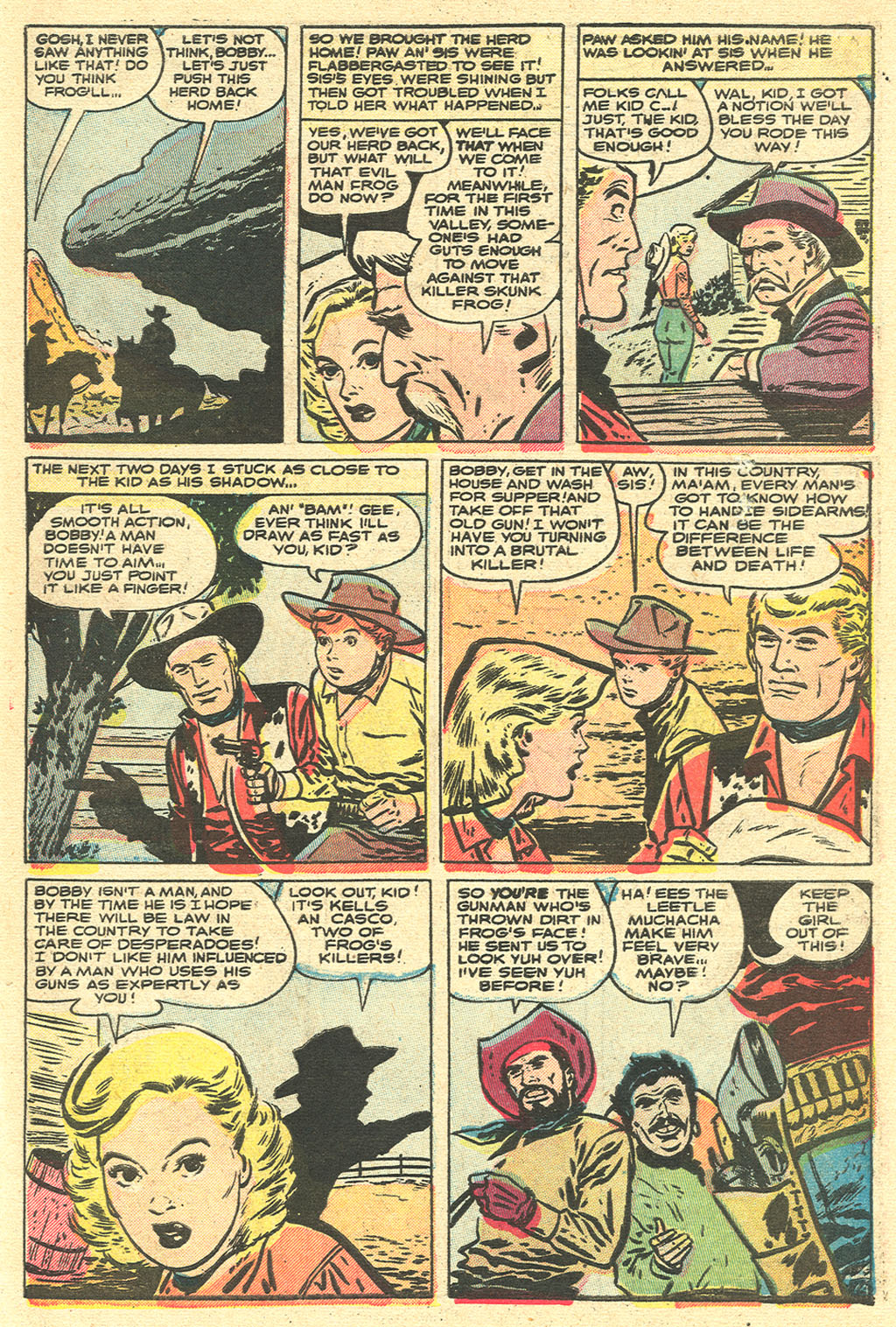 Read online Kid Colt Outlaw comic -  Issue #33 - 29