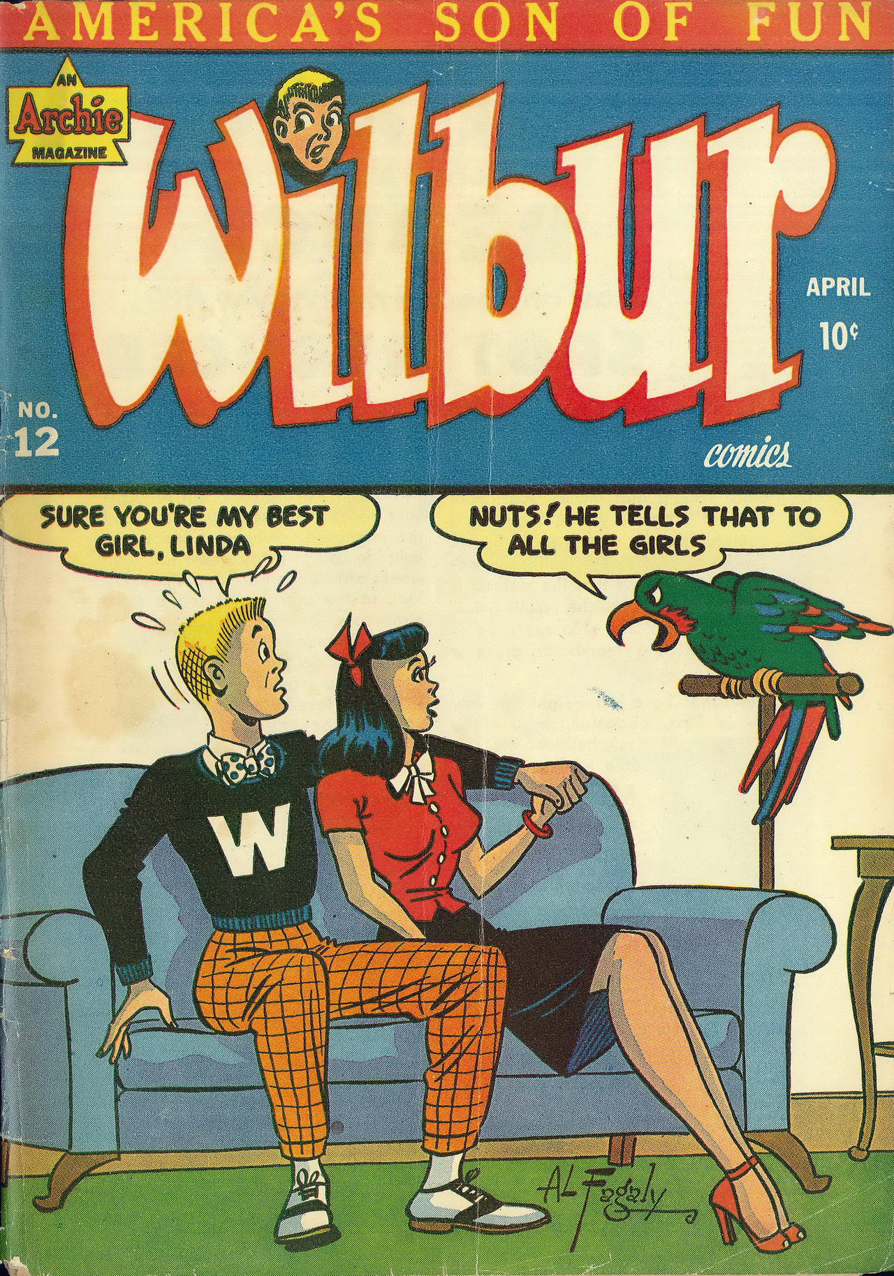 Read online Wilbur Comics comic -  Issue #12 - 1