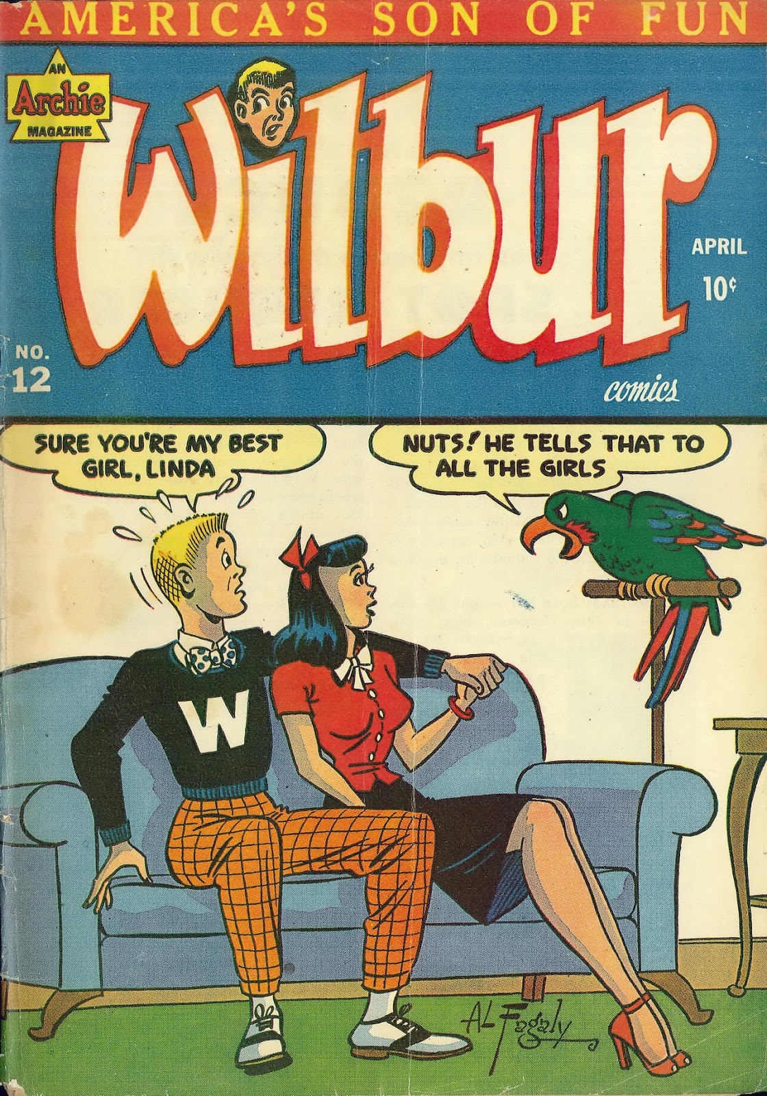 Wilbur Comics issue 12 - Page 1