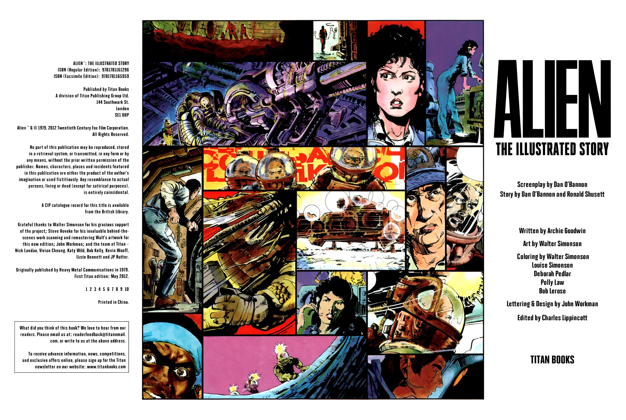 Read online Alien: The Illustrated Story comic -  Issue # TPB - 4