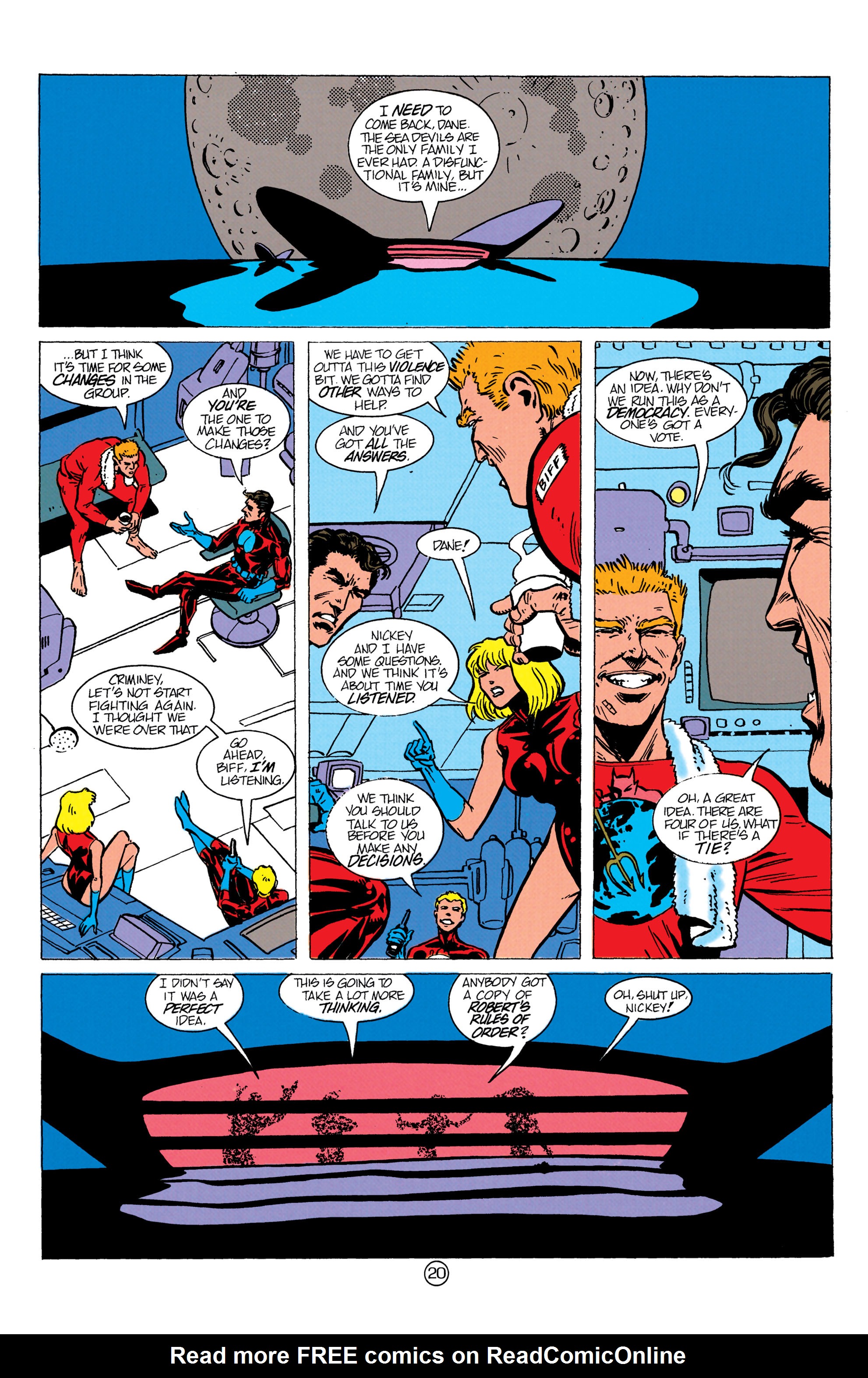 Read online Aquaman (1991) comic -  Issue #10 - 21