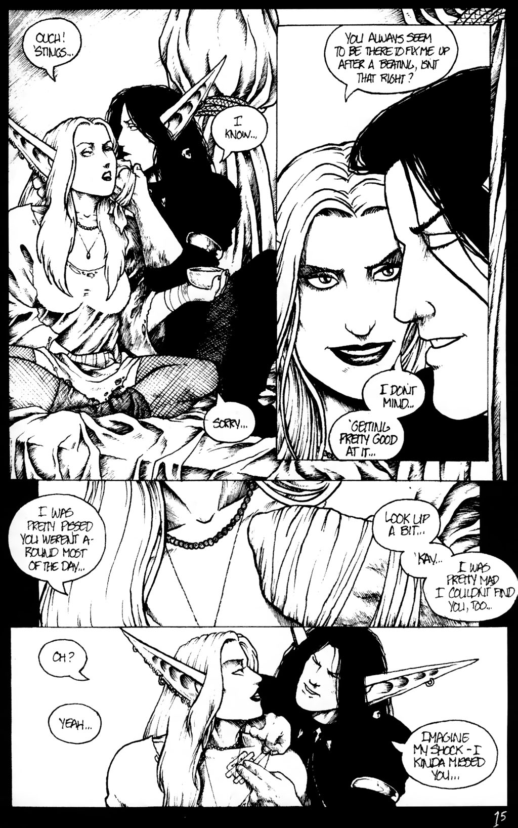 Read online Poison Elves (1995) comic -  Issue #78 - 17