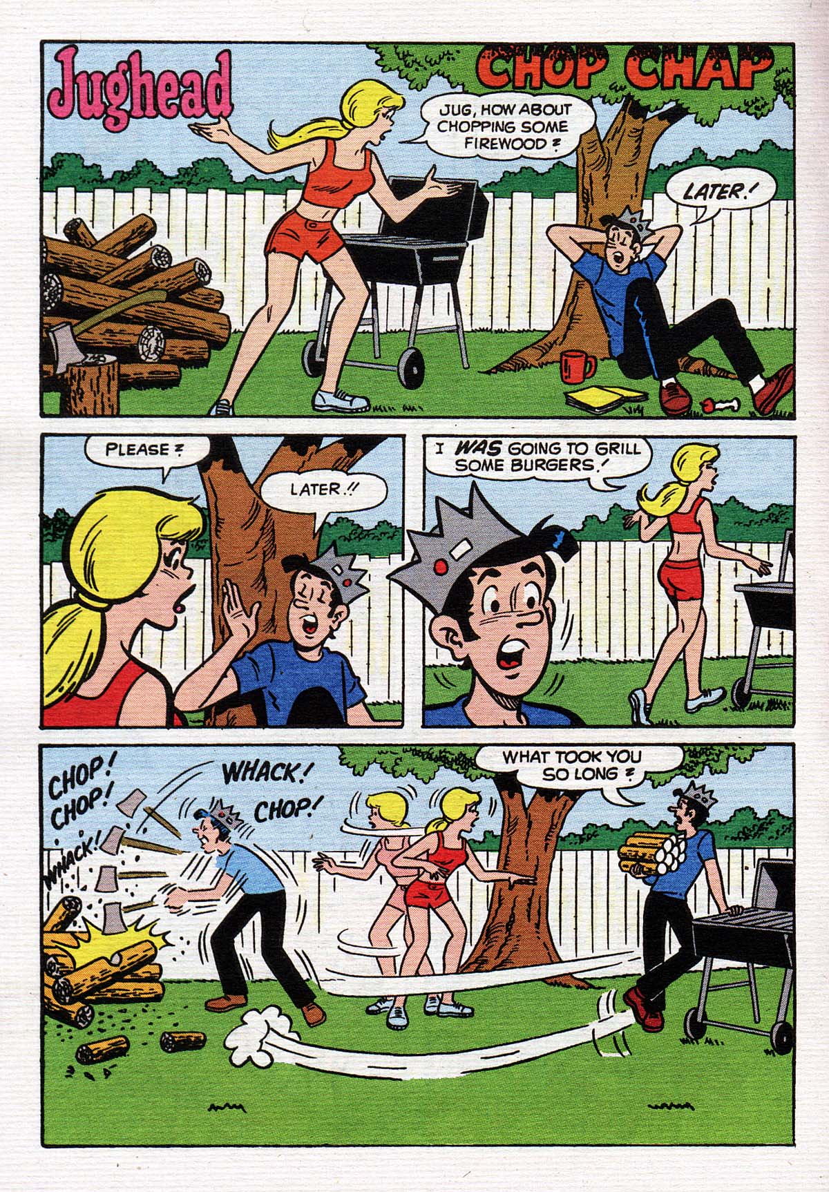Read online Jughead's Double Digest Magazine comic -  Issue #106 - 130