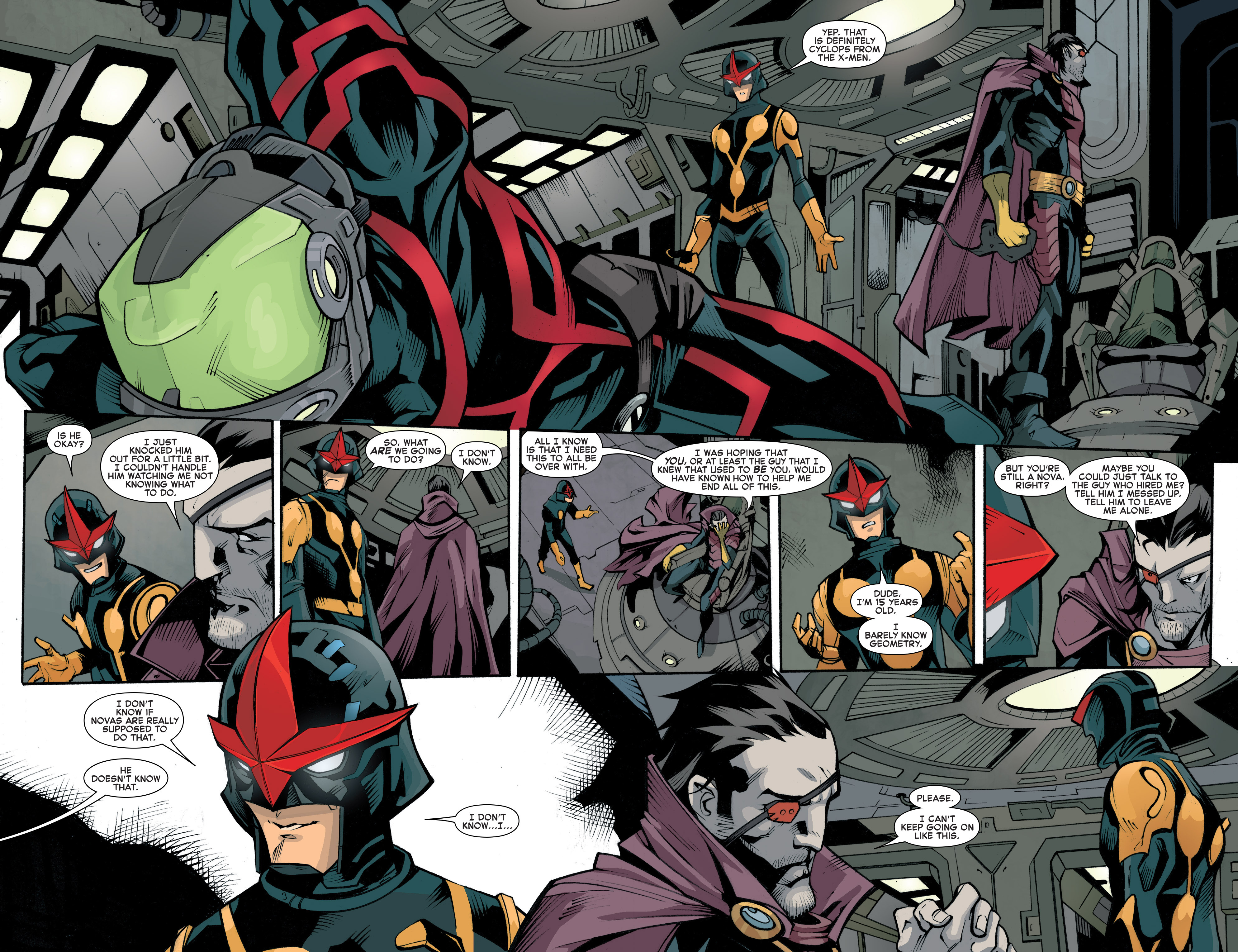 Read online Uncanny X-Men/Iron Man/Nova: No End In Sight comic -  Issue # TPB - 64
