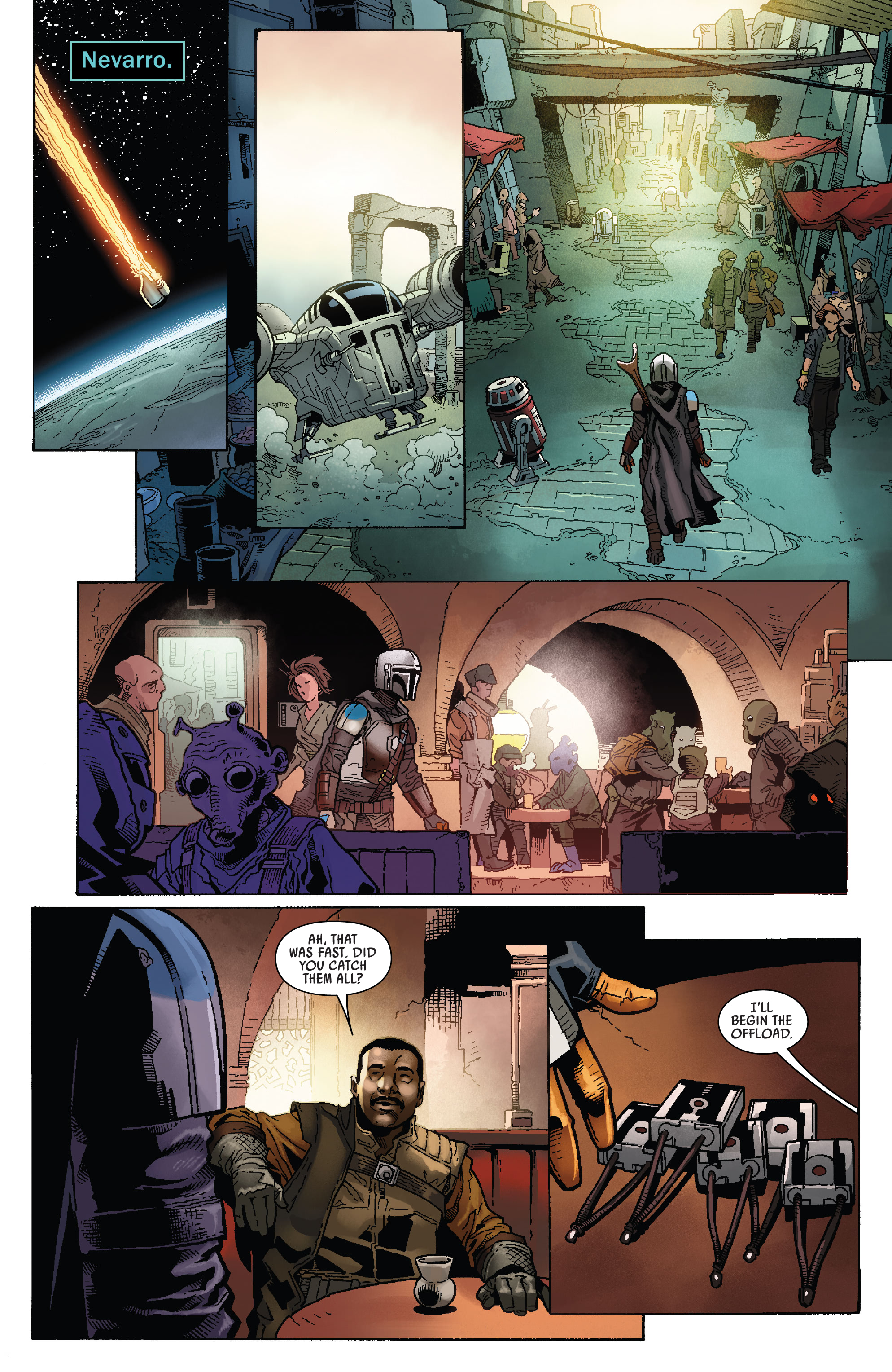 Read online Star Wars: The Mandalorian comic -  Issue #1 - 14