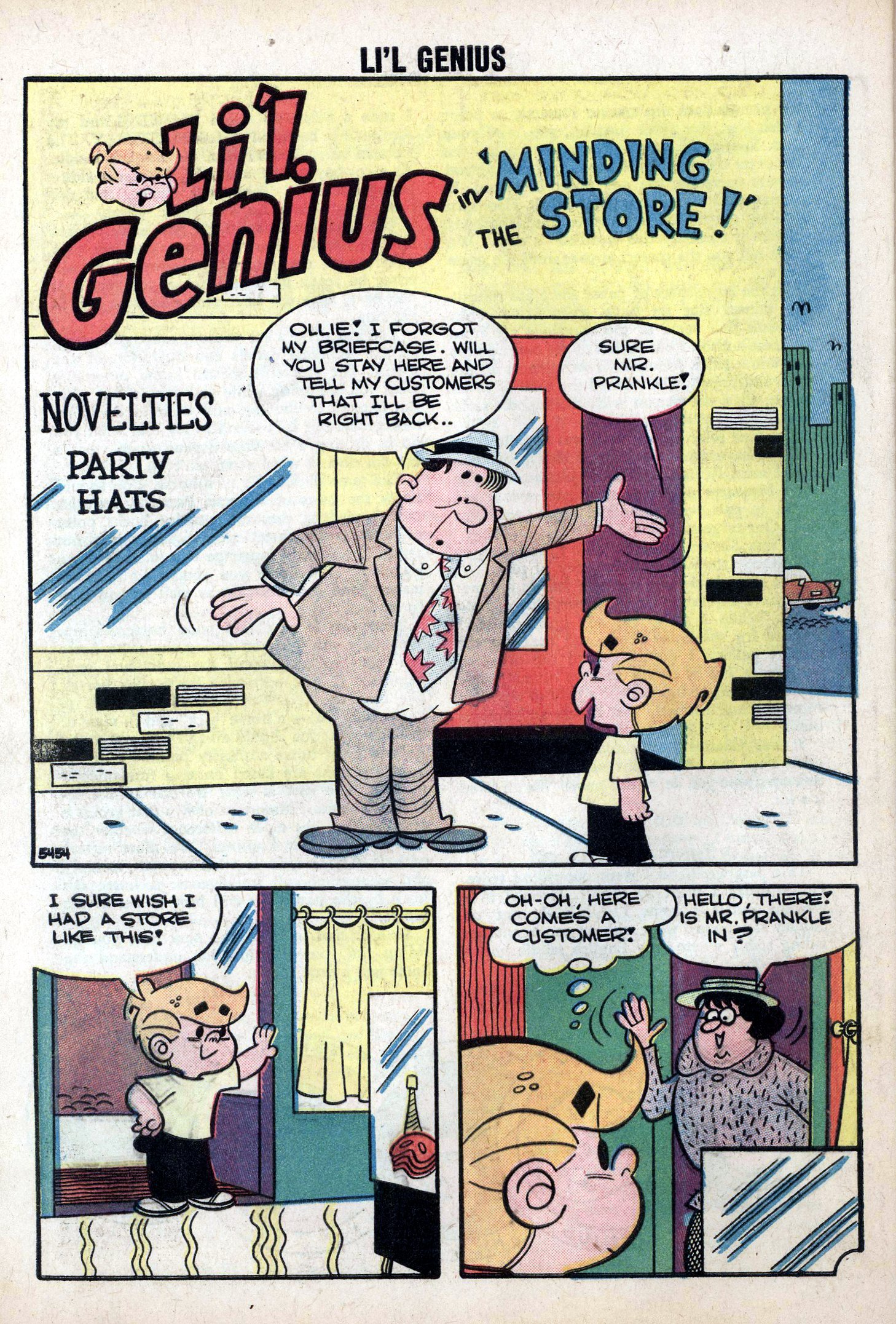 Read online Li'l Genius comic -  Issue #23 - 28