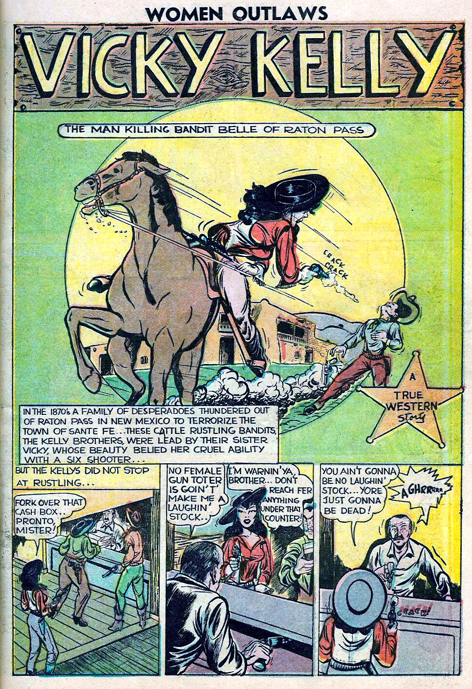 Read online Women Outlaws comic -  Issue #3 - 13