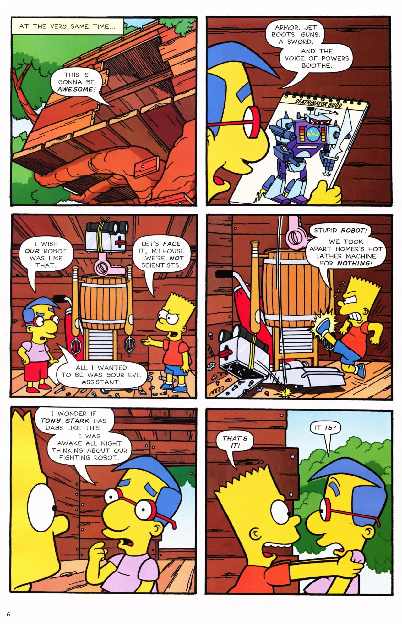 Read online Simpsons Comics comic -  Issue #147 - 6