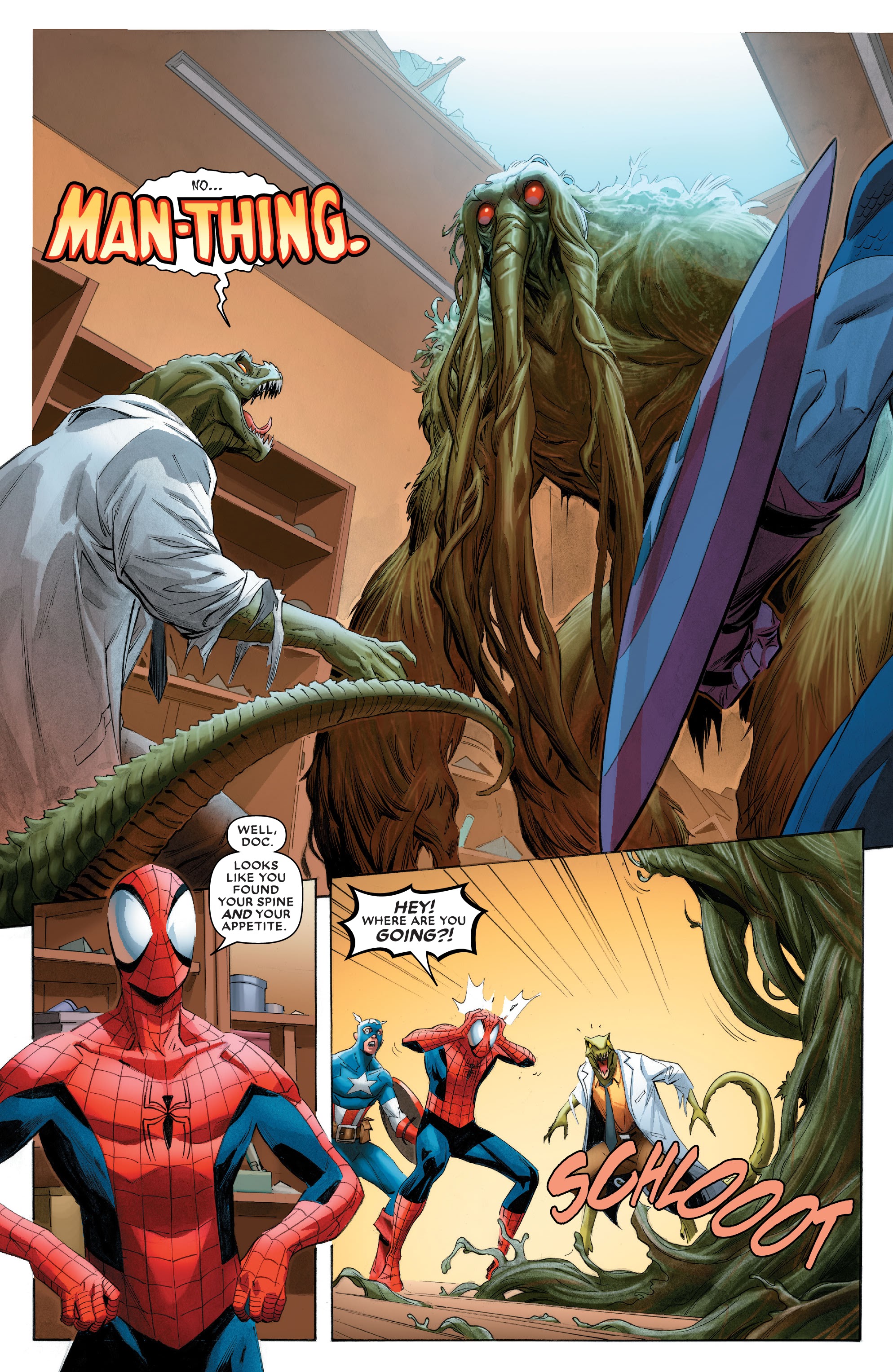 Read online Curse Of The Man-Thing comic -  Issue # Spider-Man - 27