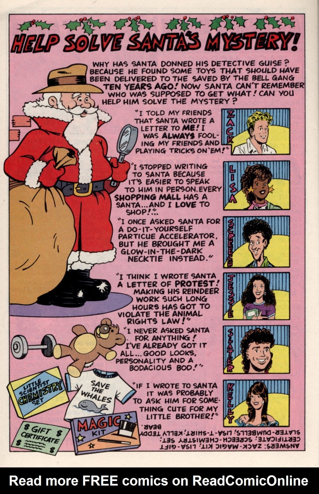 Read online Saved By The Bell comic -  Issue #4 - 31