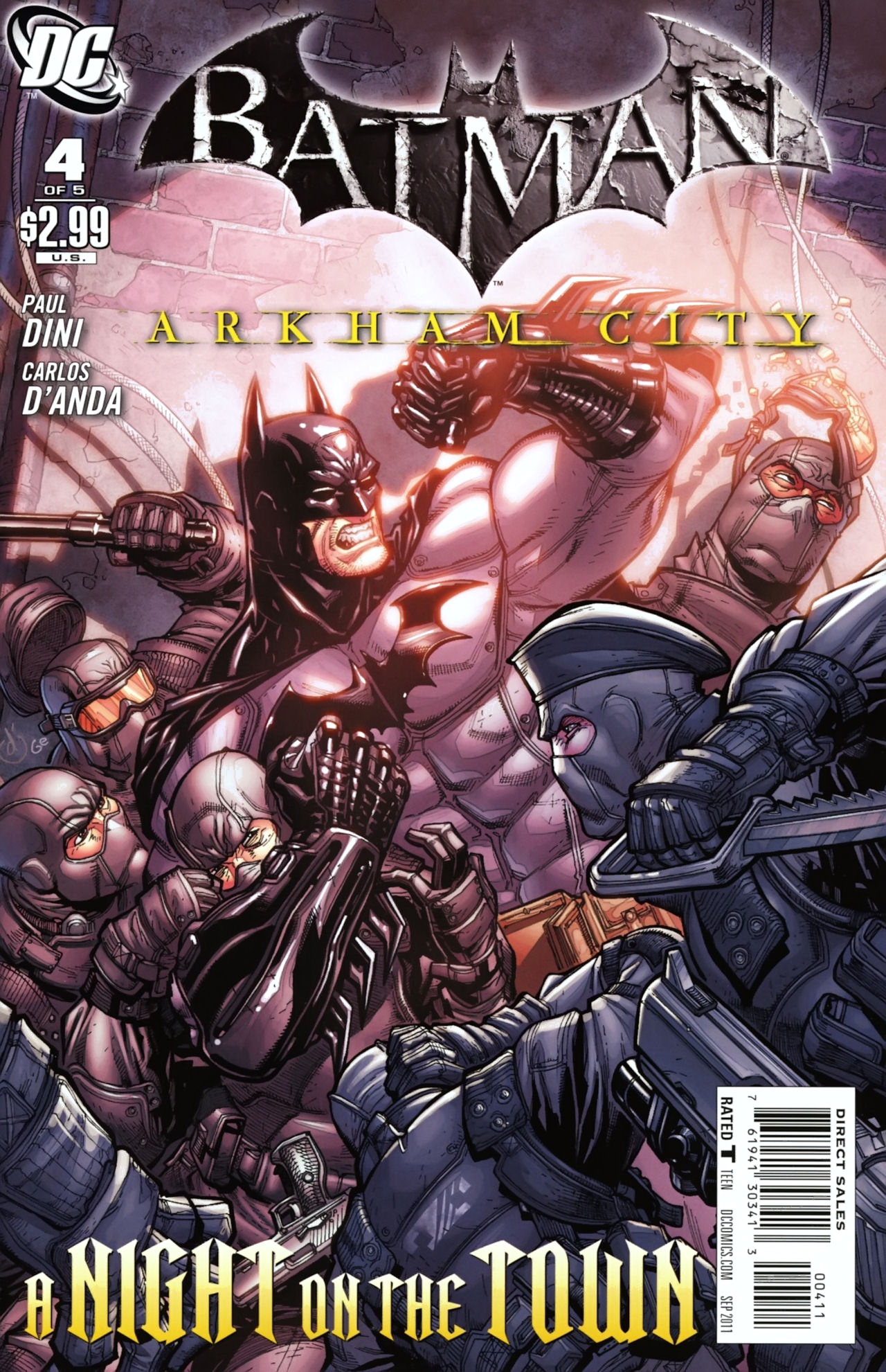 Read online Batman: Arkham City comic -  Issue #4 - 1