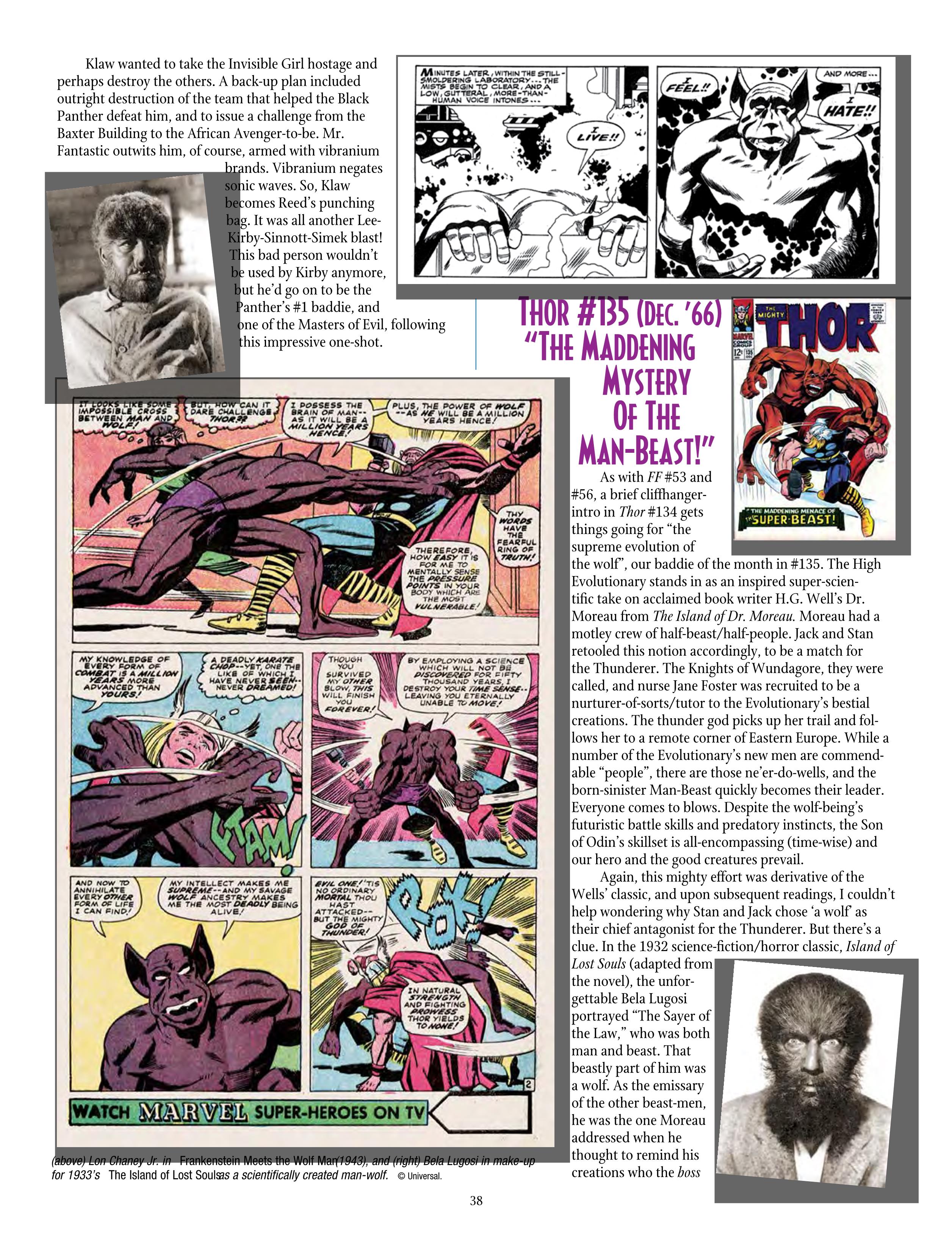 Read online The Jack Kirby Collector comic -  Issue #73 - 40