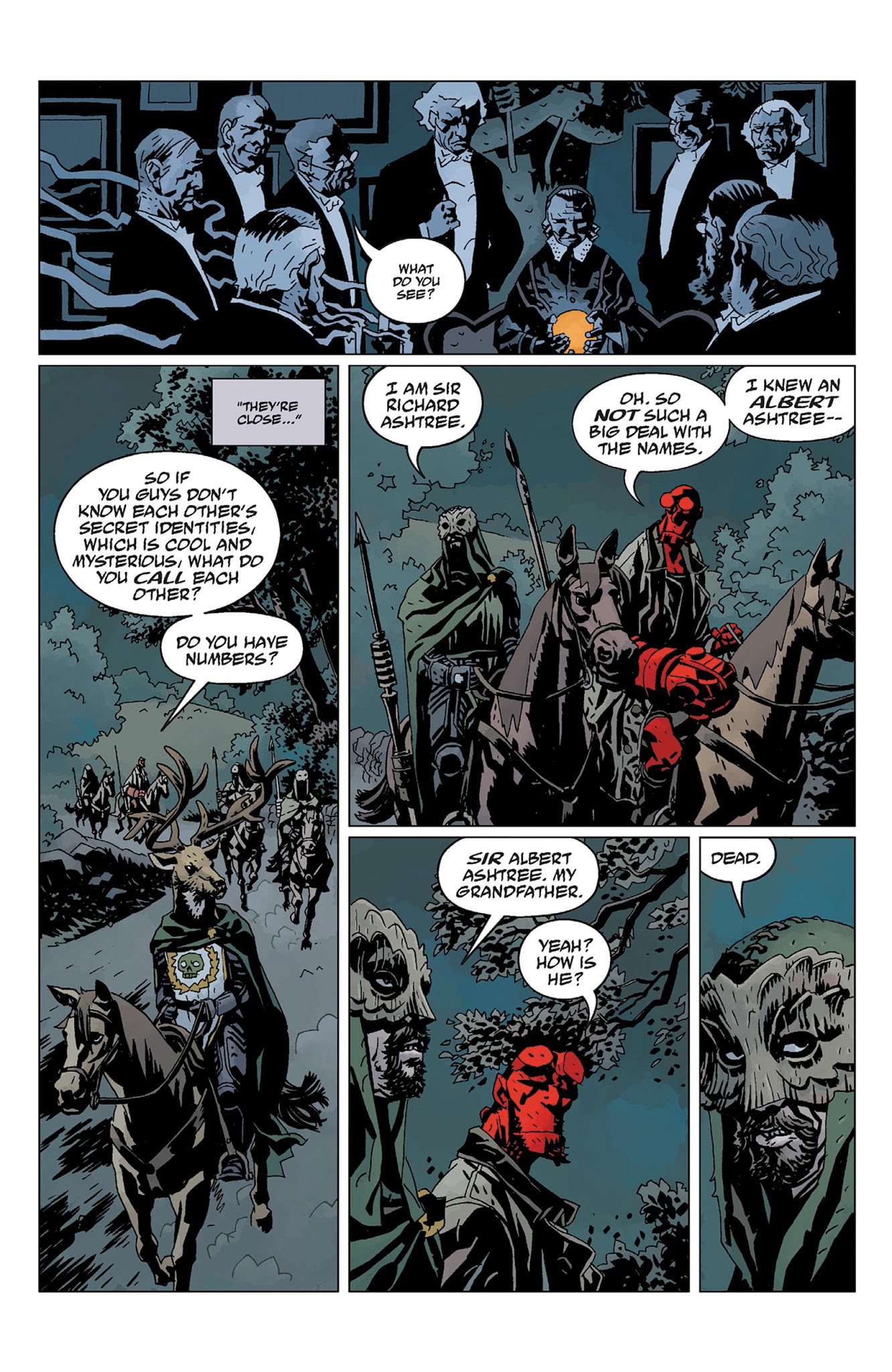 Read online Hellboy: The Wild Hunt comic -  Issue # TPB - 29