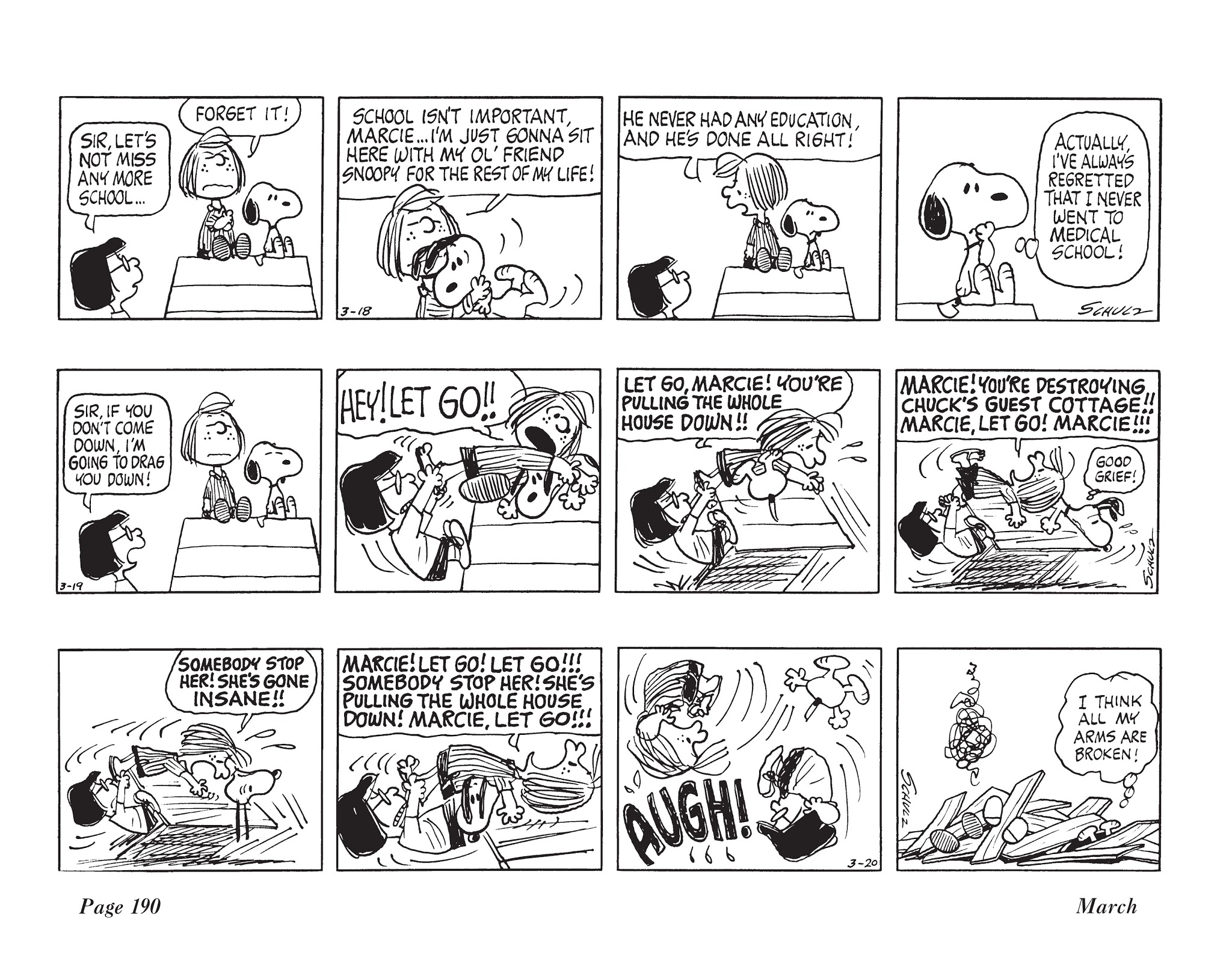 Read online The Complete Peanuts comic -  Issue # TPB 12 - 204