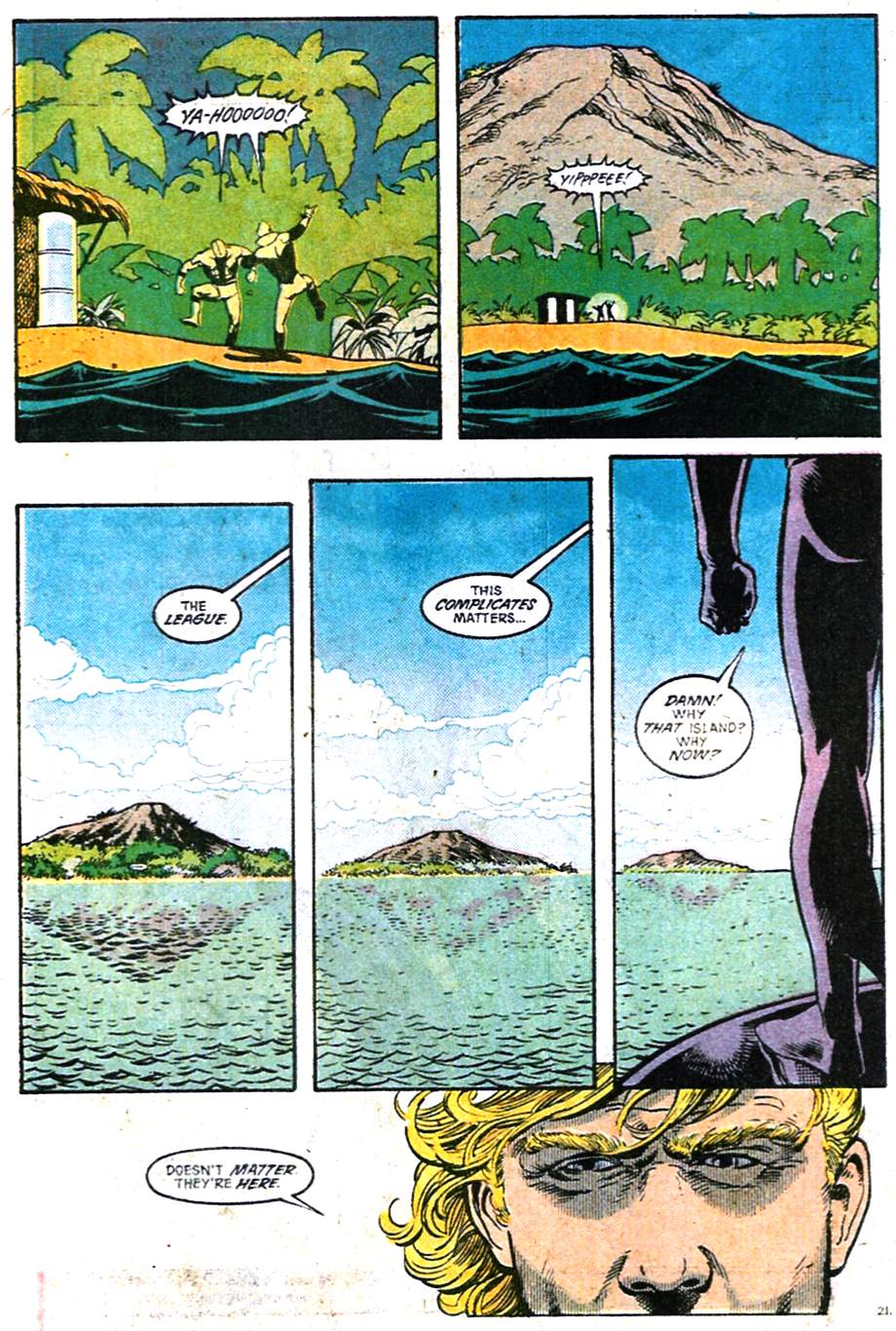 Read online Justice League America comic -  Issue #33 - 22