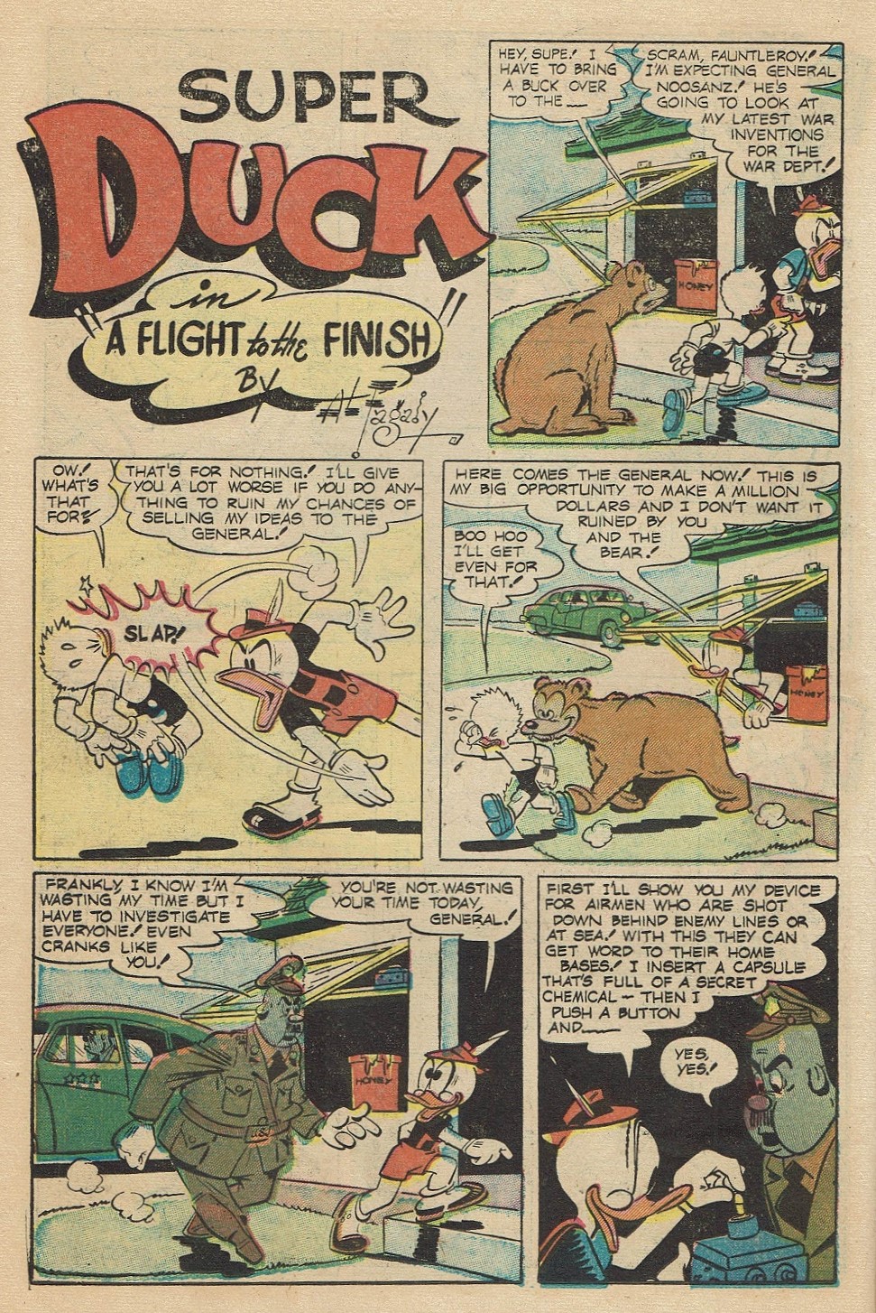 Read online Super Duck Comics comic -  Issue #52 - 14